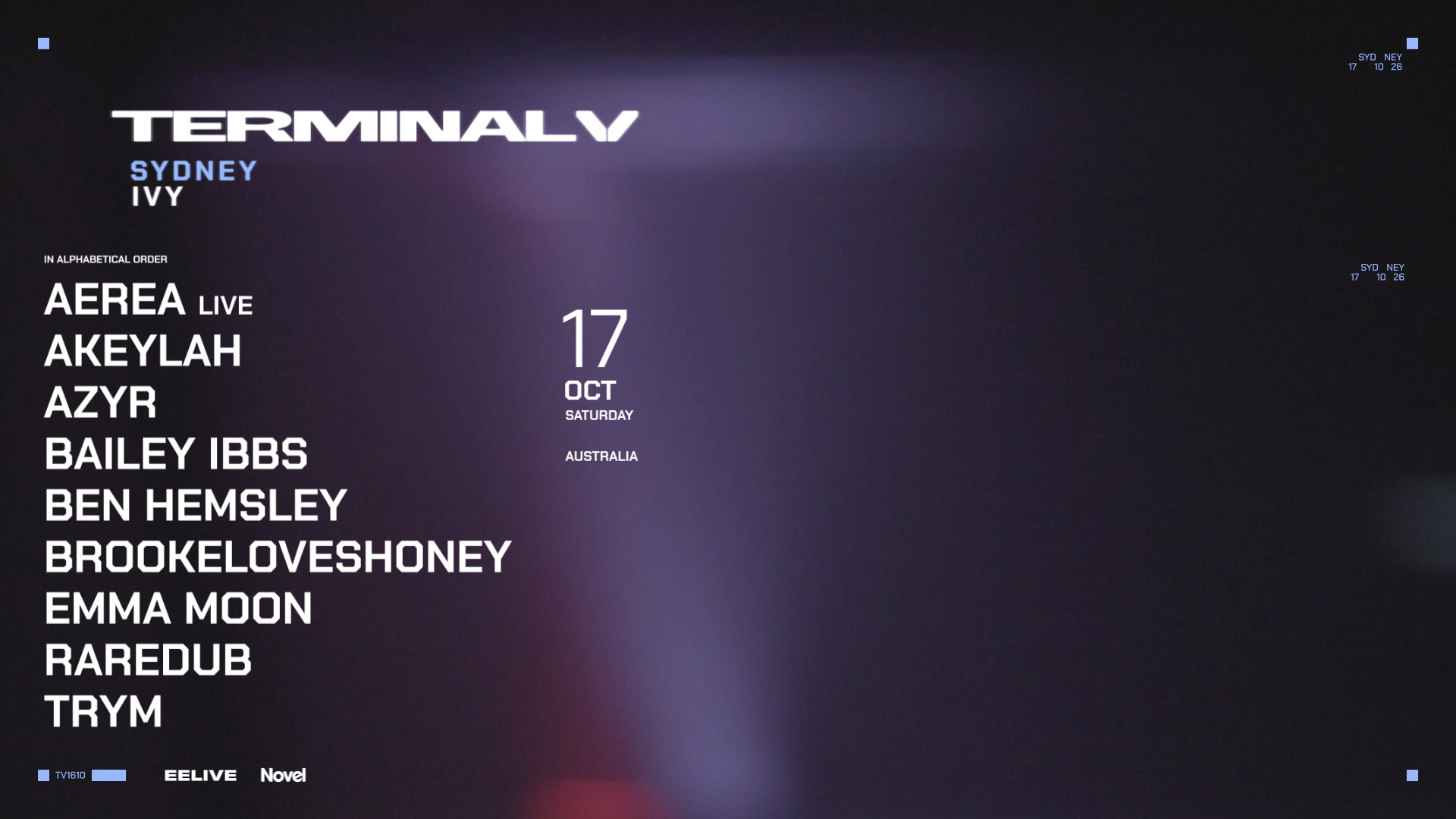 Terminal V Sydney