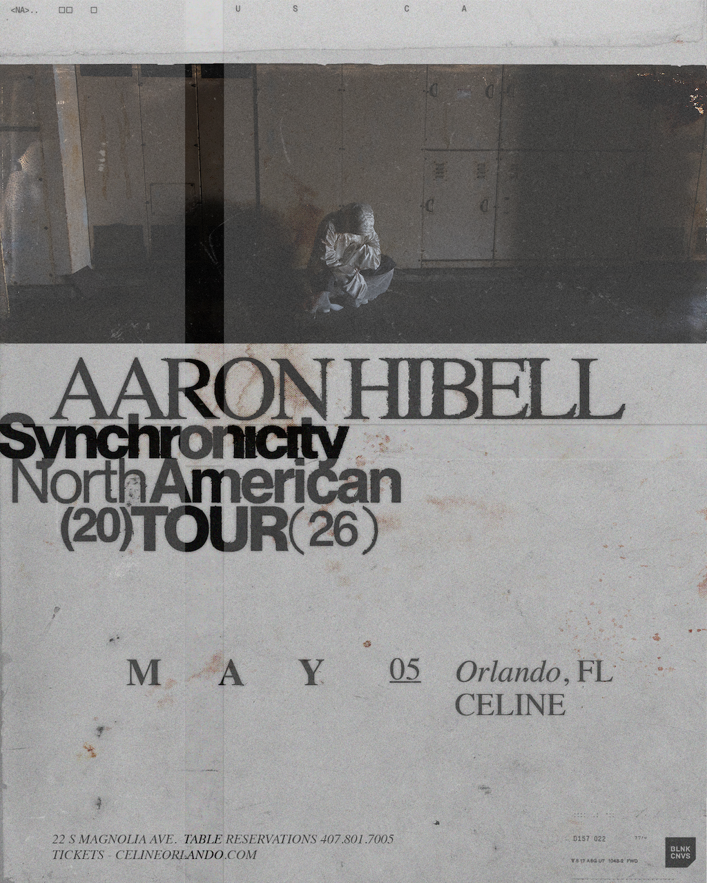 Aaron Hibell Synchronicity North American Tour