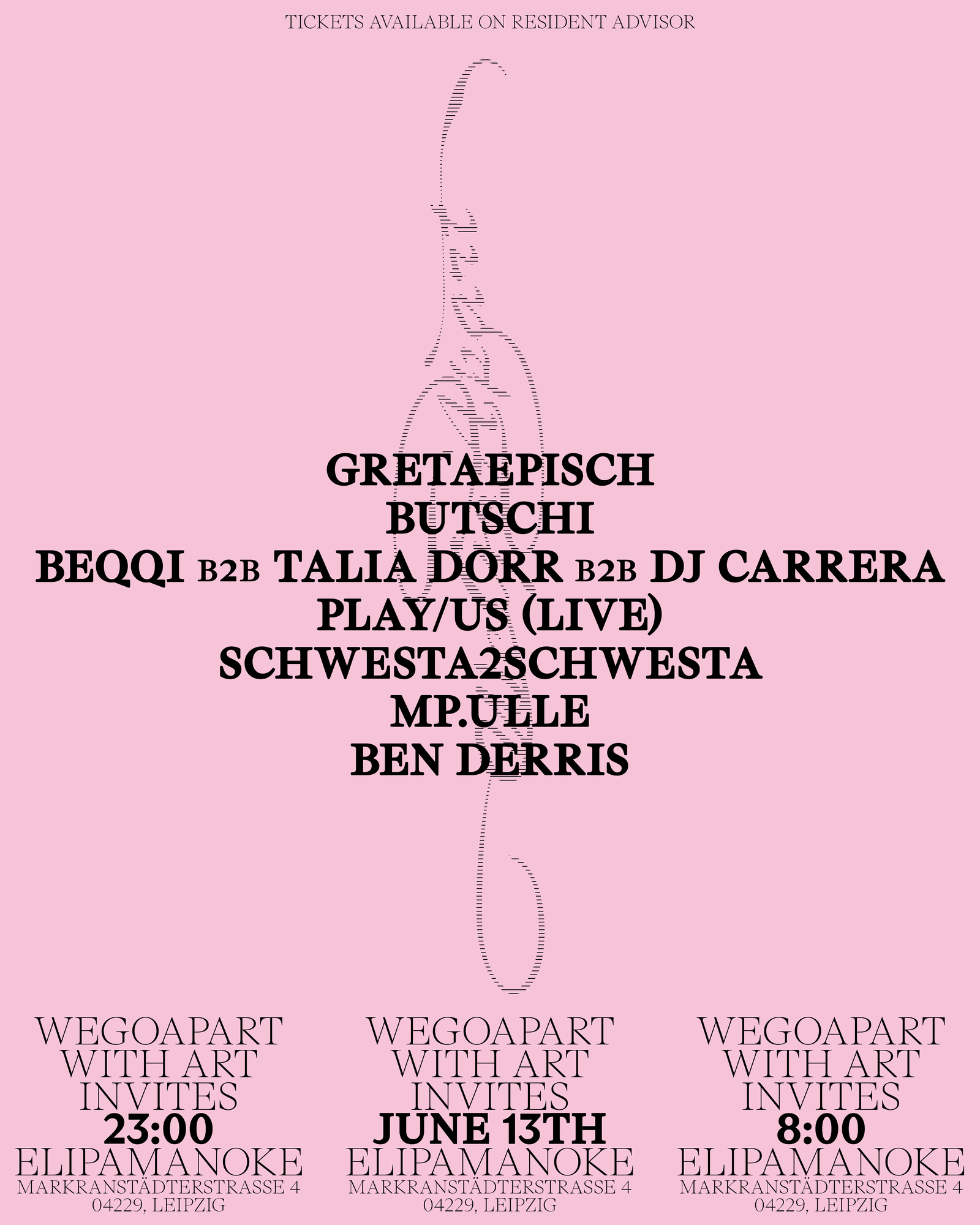WeGoApart with Art invites