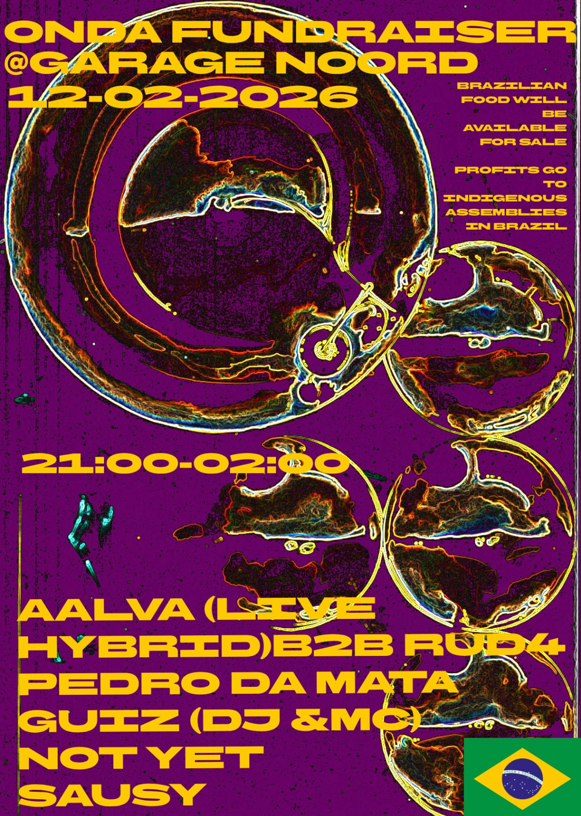 Fundraiser for indegenous assemblies of northeast and southeast Brazil by Onda Collective