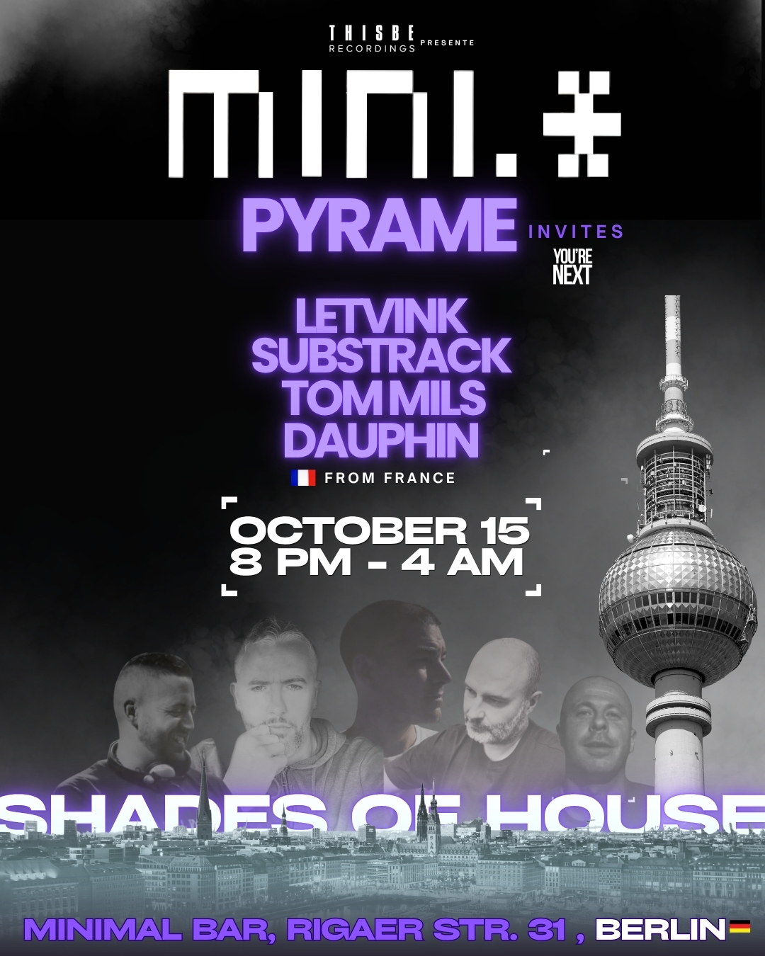'SHADES OF HOUSE: Celebrate with Pyrame & You're Next Records!'