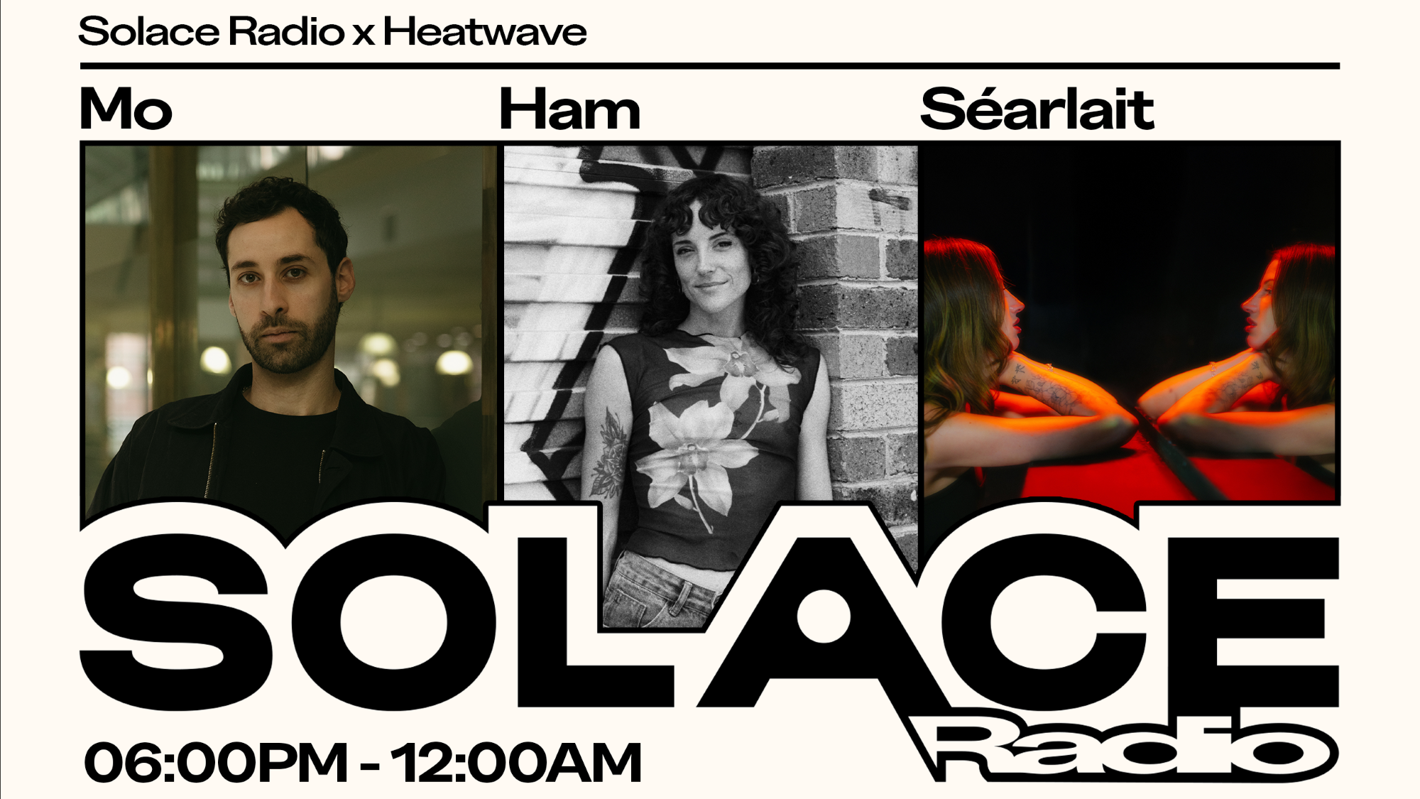 Solace Radio x Heatwave W/ Ham, Mo, & Séarlait