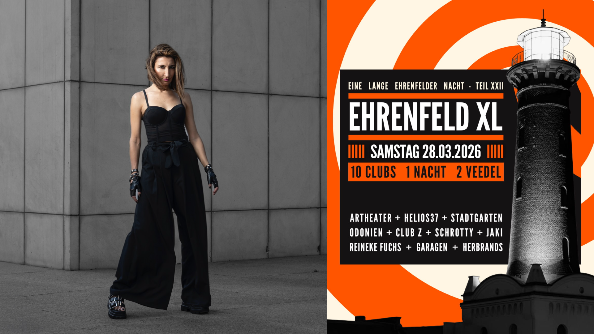 Helios37 with Auriga (Artcore, Madrid) // Ehrenfeld XL – 10 Clubs, 1 Night, 2 Districts