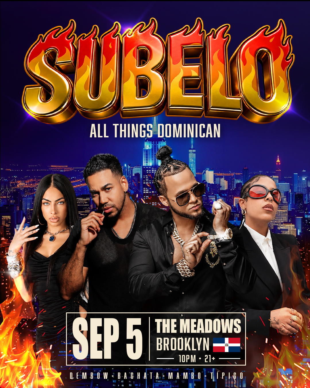 SUBELO - Dembow • Bachata • Mambo • Tipico (21+)
