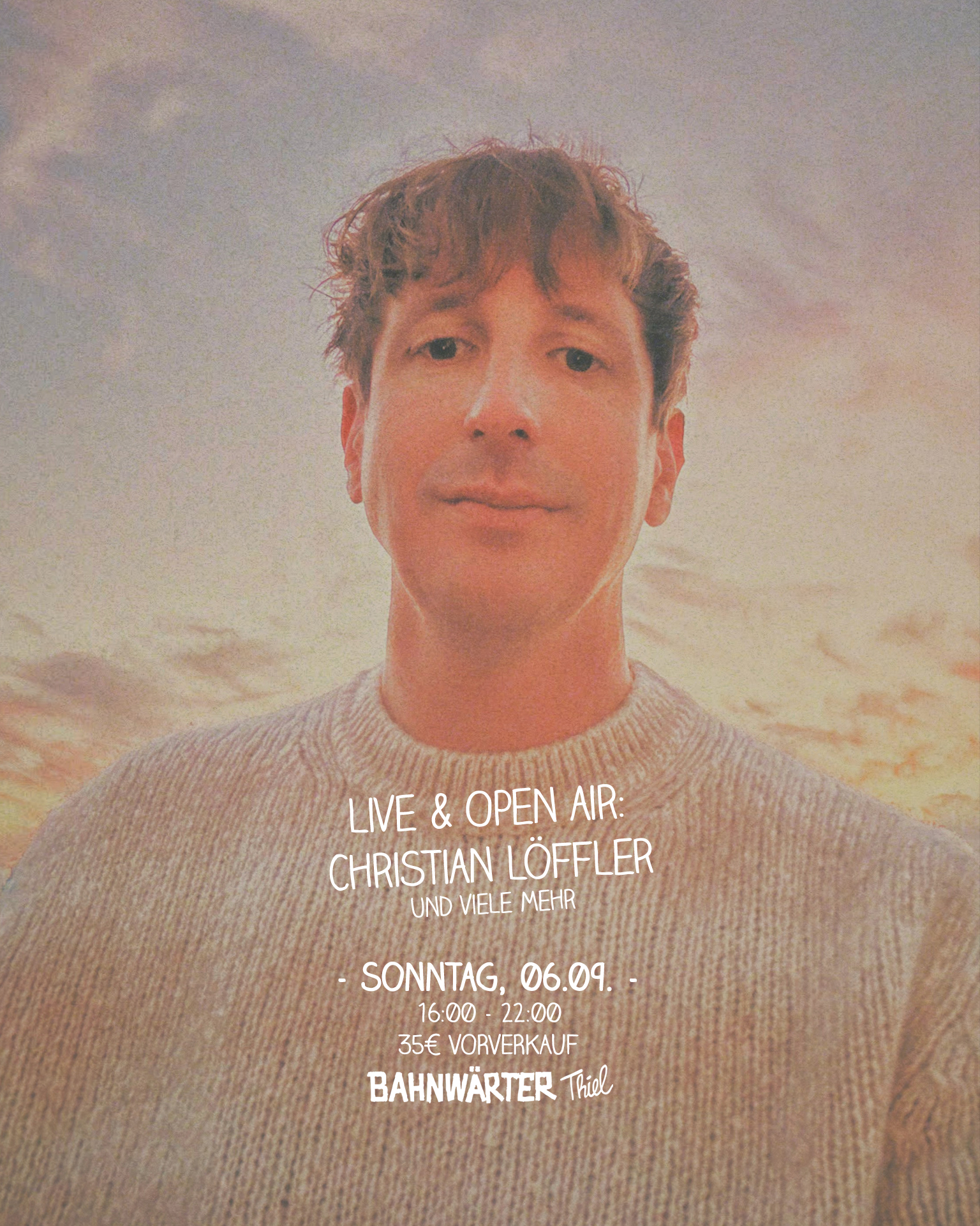 Bahnwärter Thiel Live & Open Air: Christian Löffler — Bahnwärter Thiel, Мюнхен