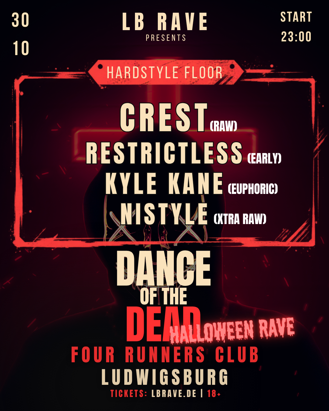 DANCE OF THE DEAD 2026: Halloween Rave - Hardstyle x Hard Techno