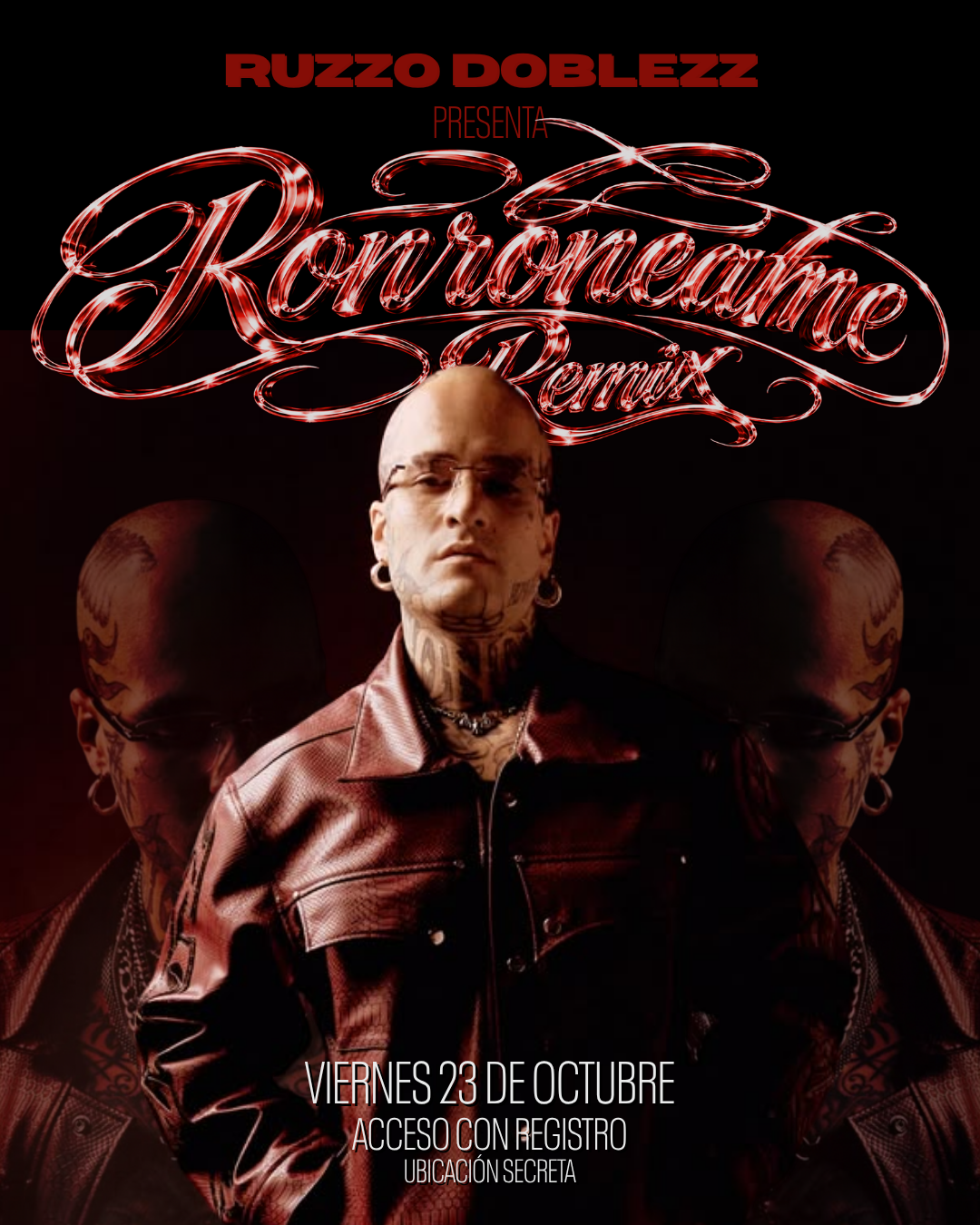 Flyer de Ronroneame Release Party