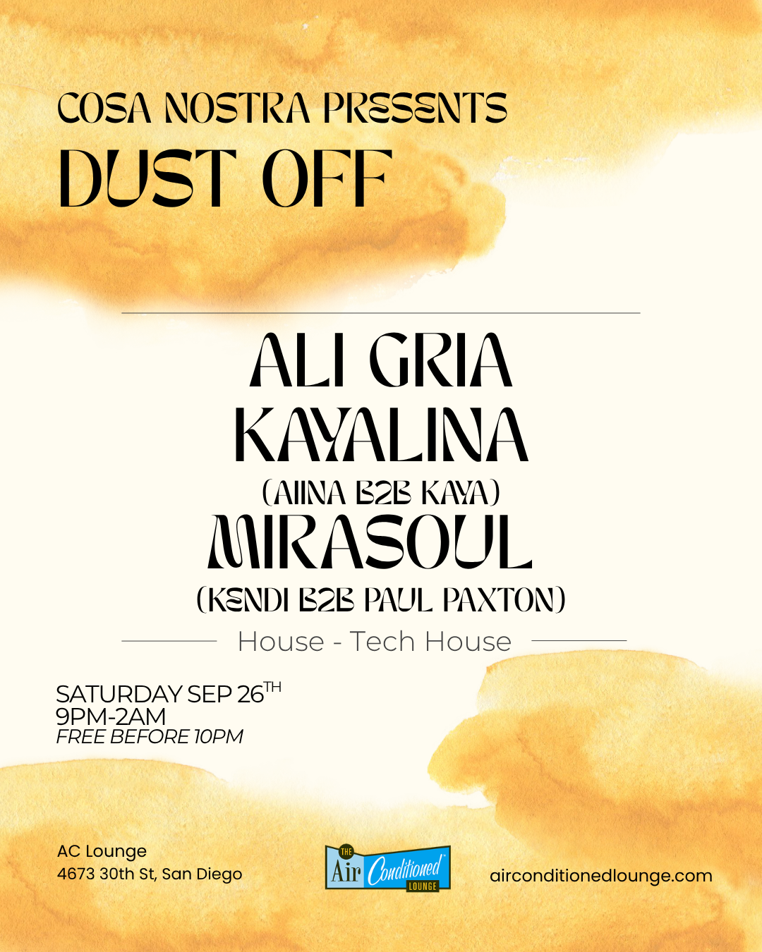 Cosa Nostra presents: Dust Off
