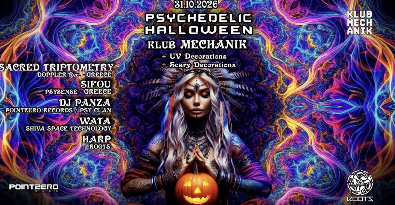 PSYCHEDELIC HALLOWEEN RAVE by Point Zero