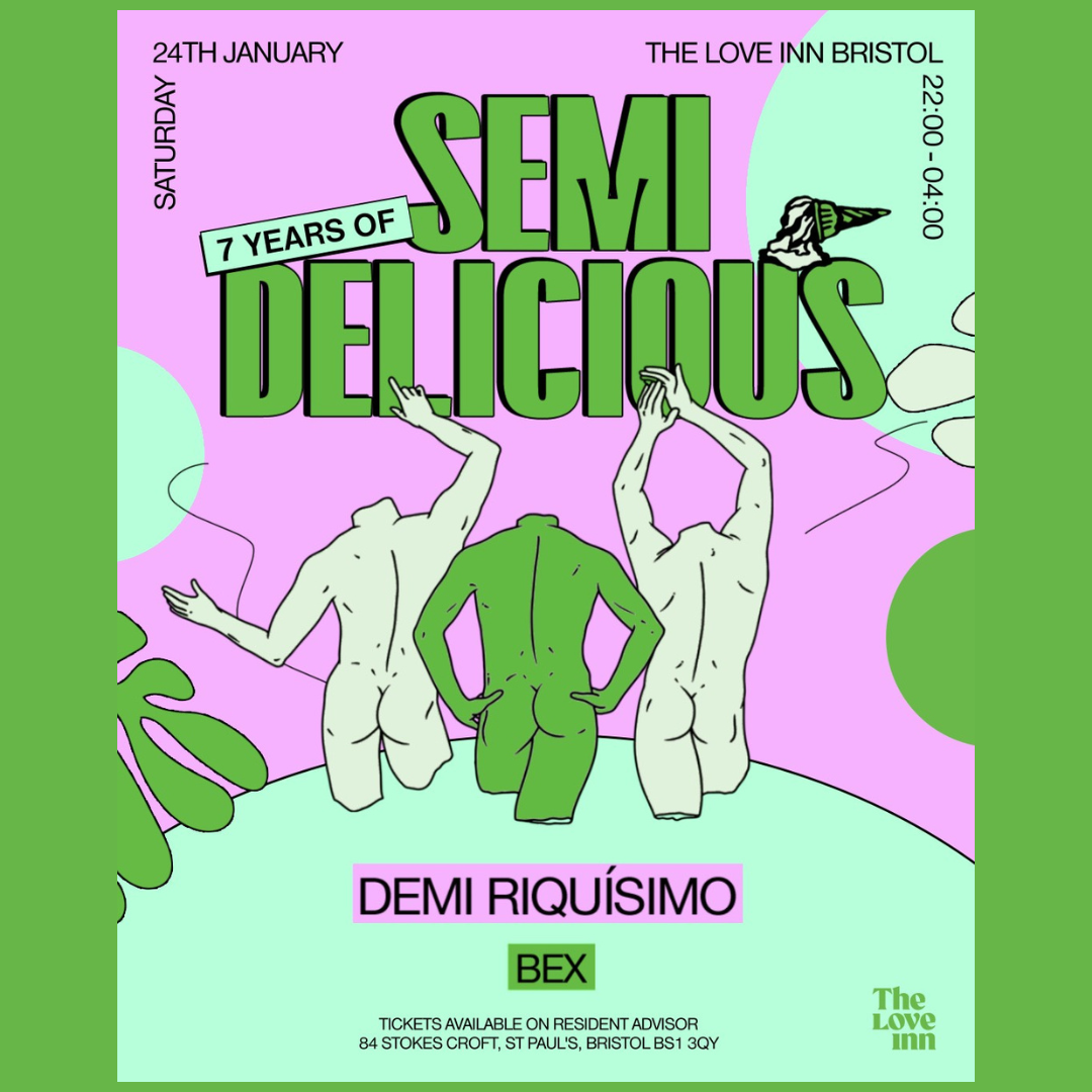Semi Delicious 7th Birthday with Demi Riquísimo & Bex