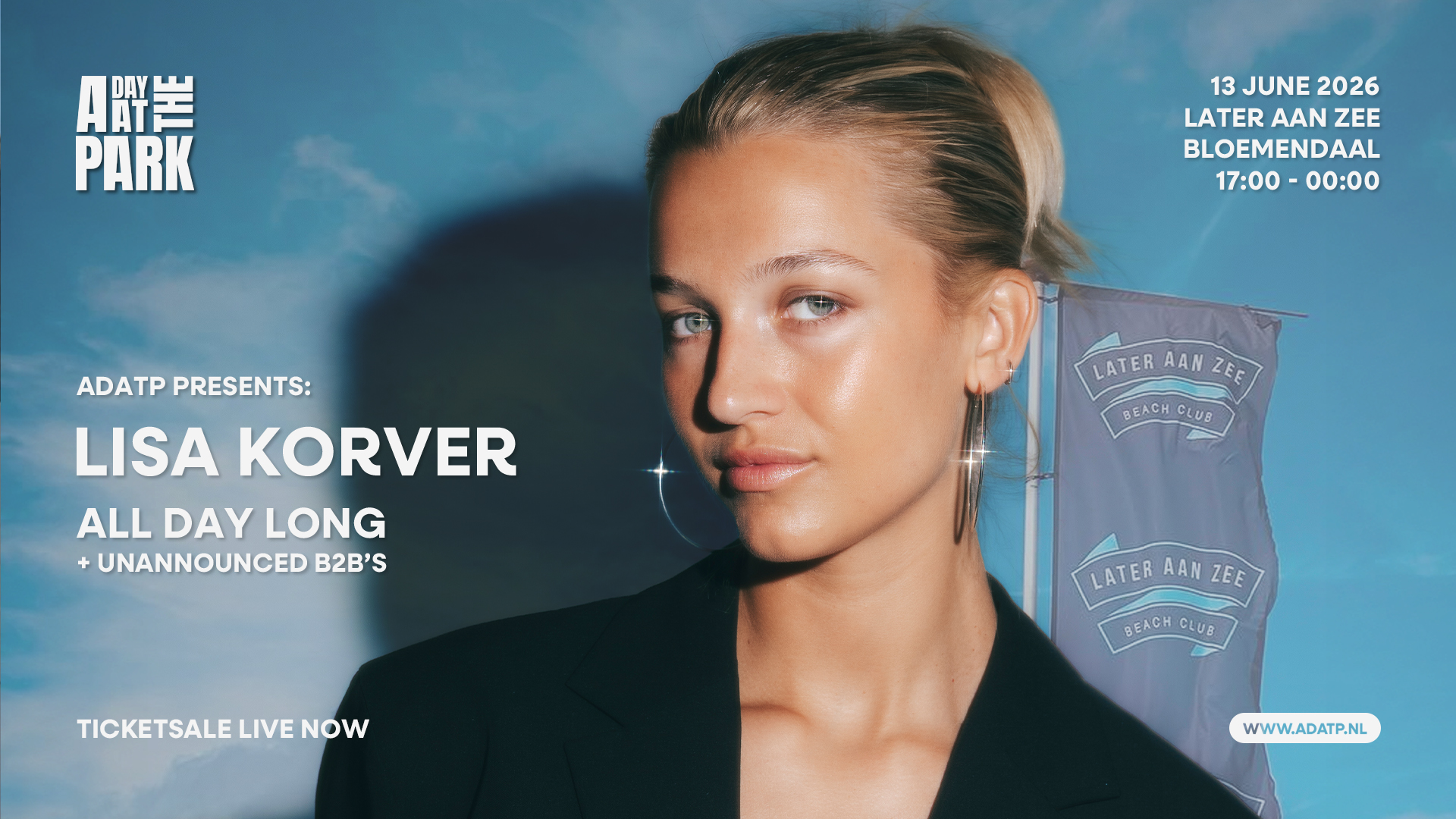 ADATP presents; Lisa Korver All Day Long