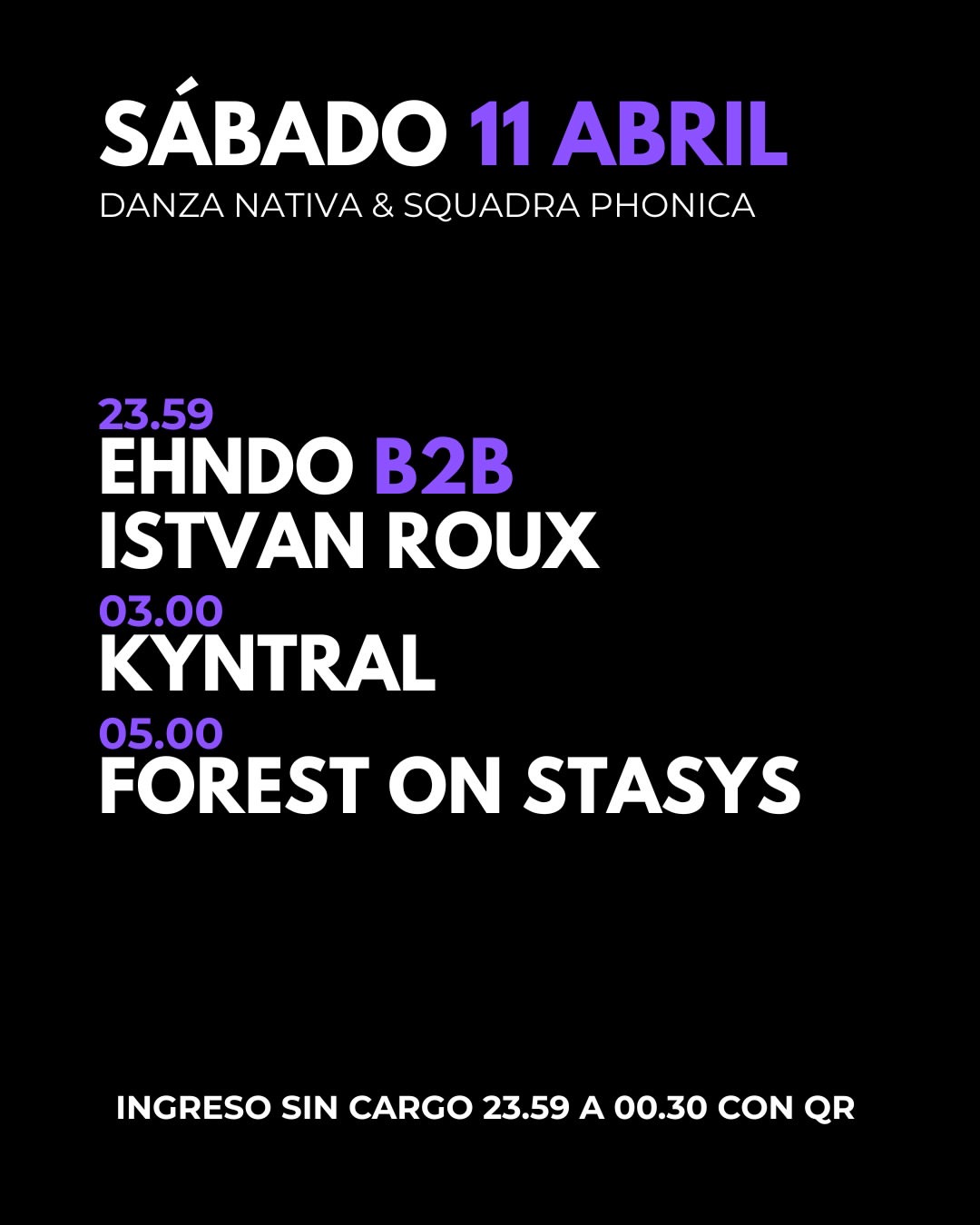 DANZA NATIVA Y SQUADRA PHONICA