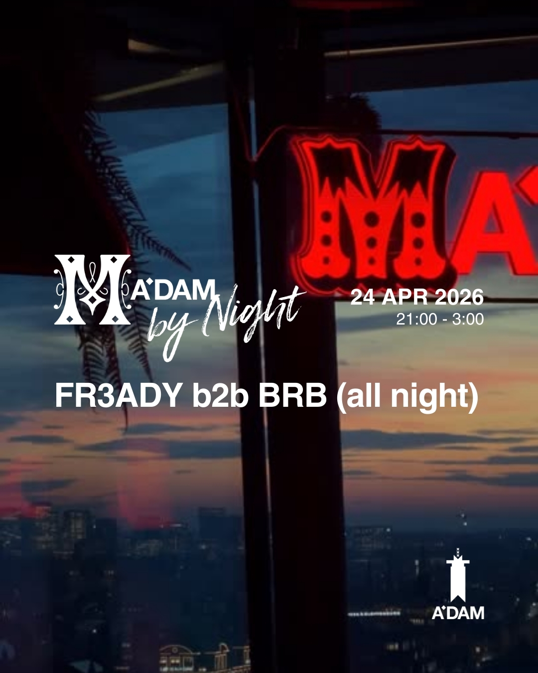 Madam by Night invites: Rooftop Tapes