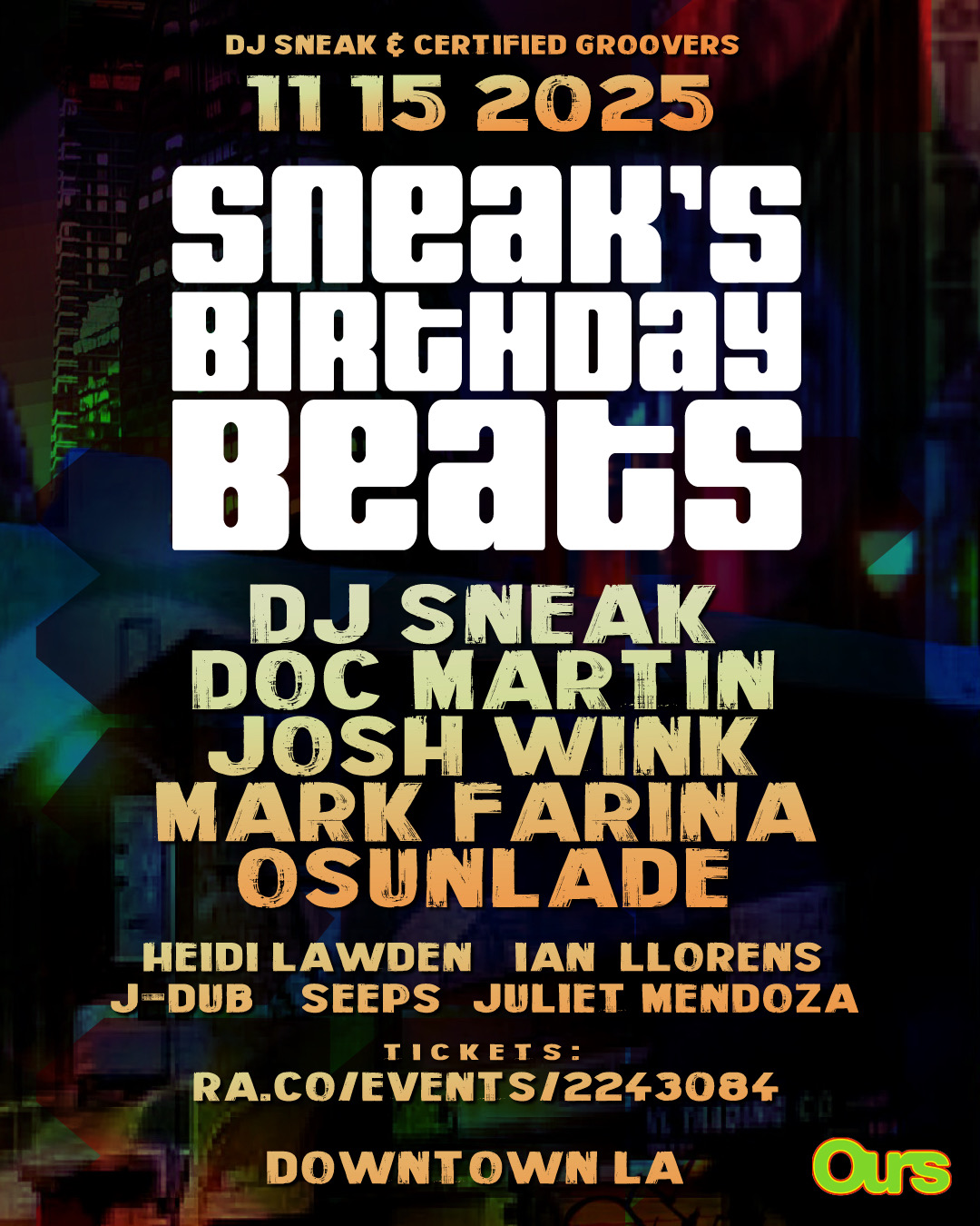 Certified Groovers & DJ Sneak: SBB with DJ Sneak, Doc Martin, Josh