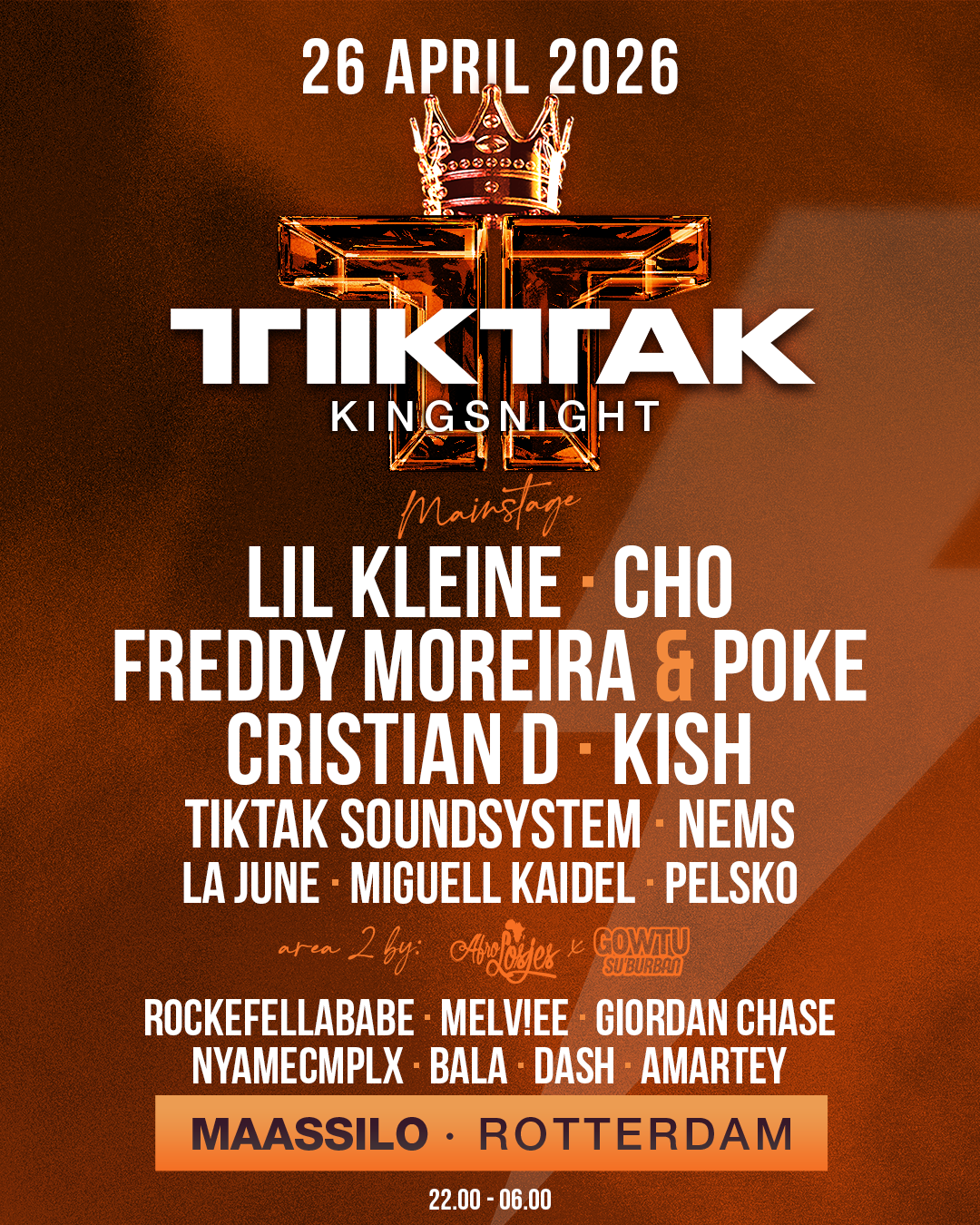 TIKTAK KINGSNIGHT ROTTERDAM