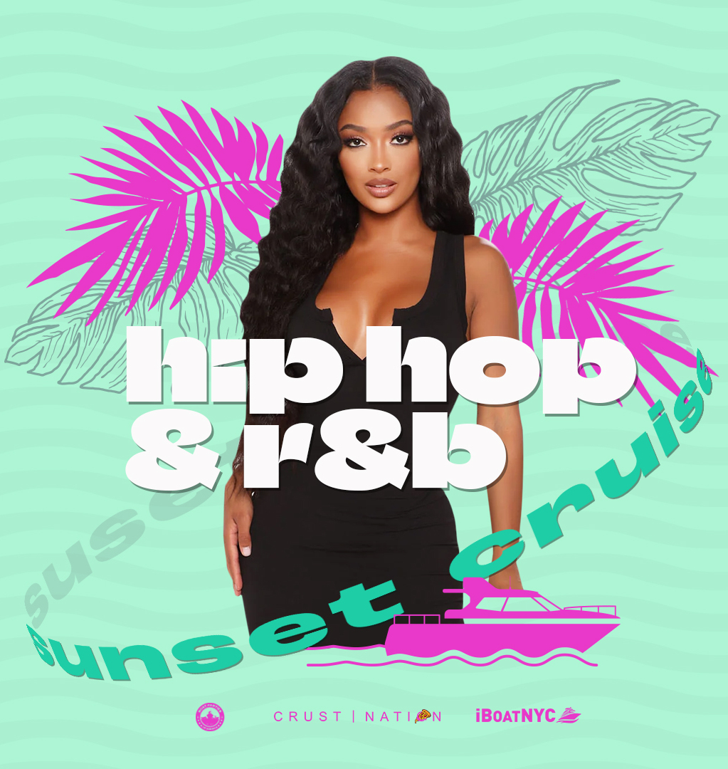 NYC #1 HIP HOP & R&B Boat Party Yacht Sunset Cruise - Pier 78 at Hudson River Park