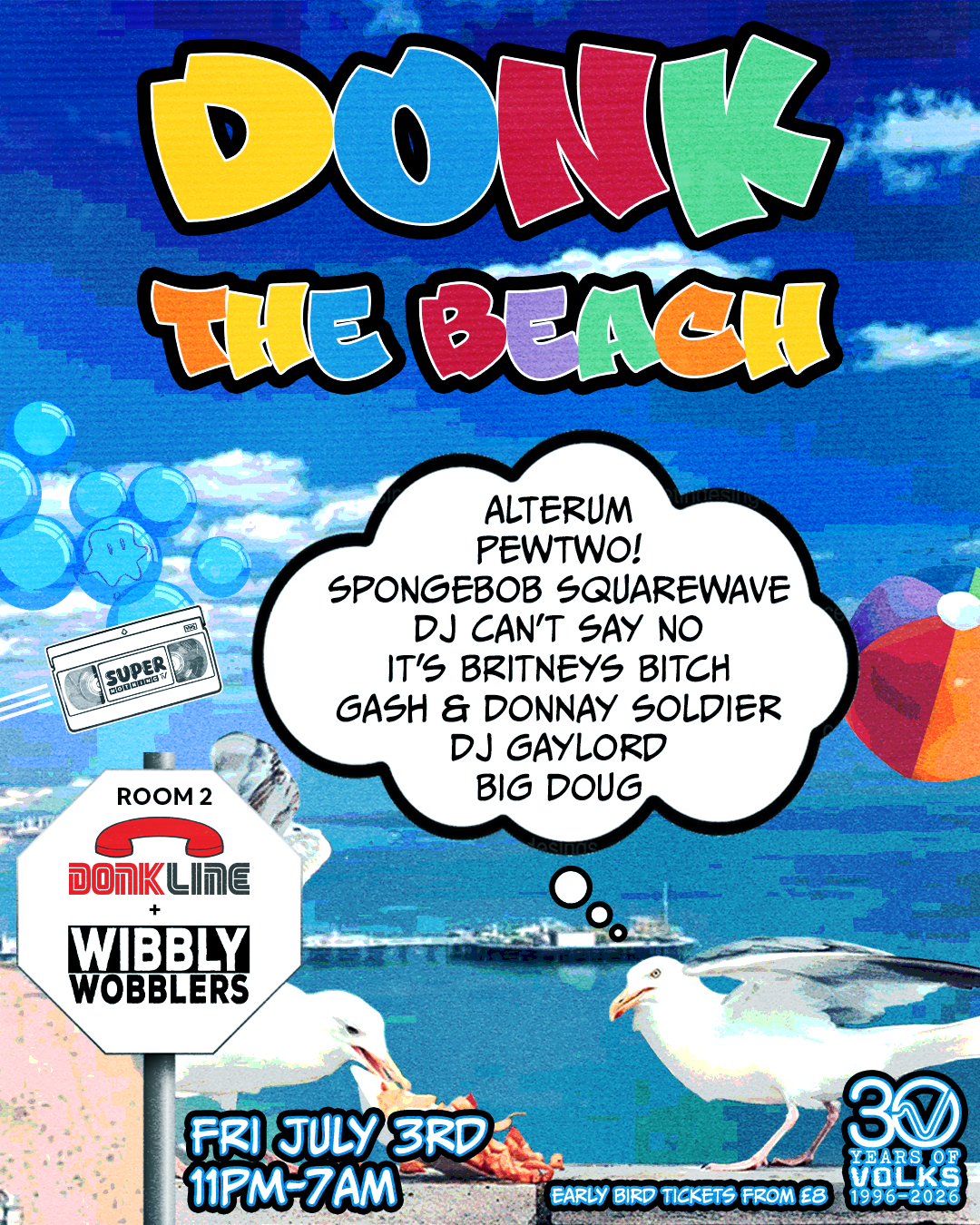 Donk The Beach