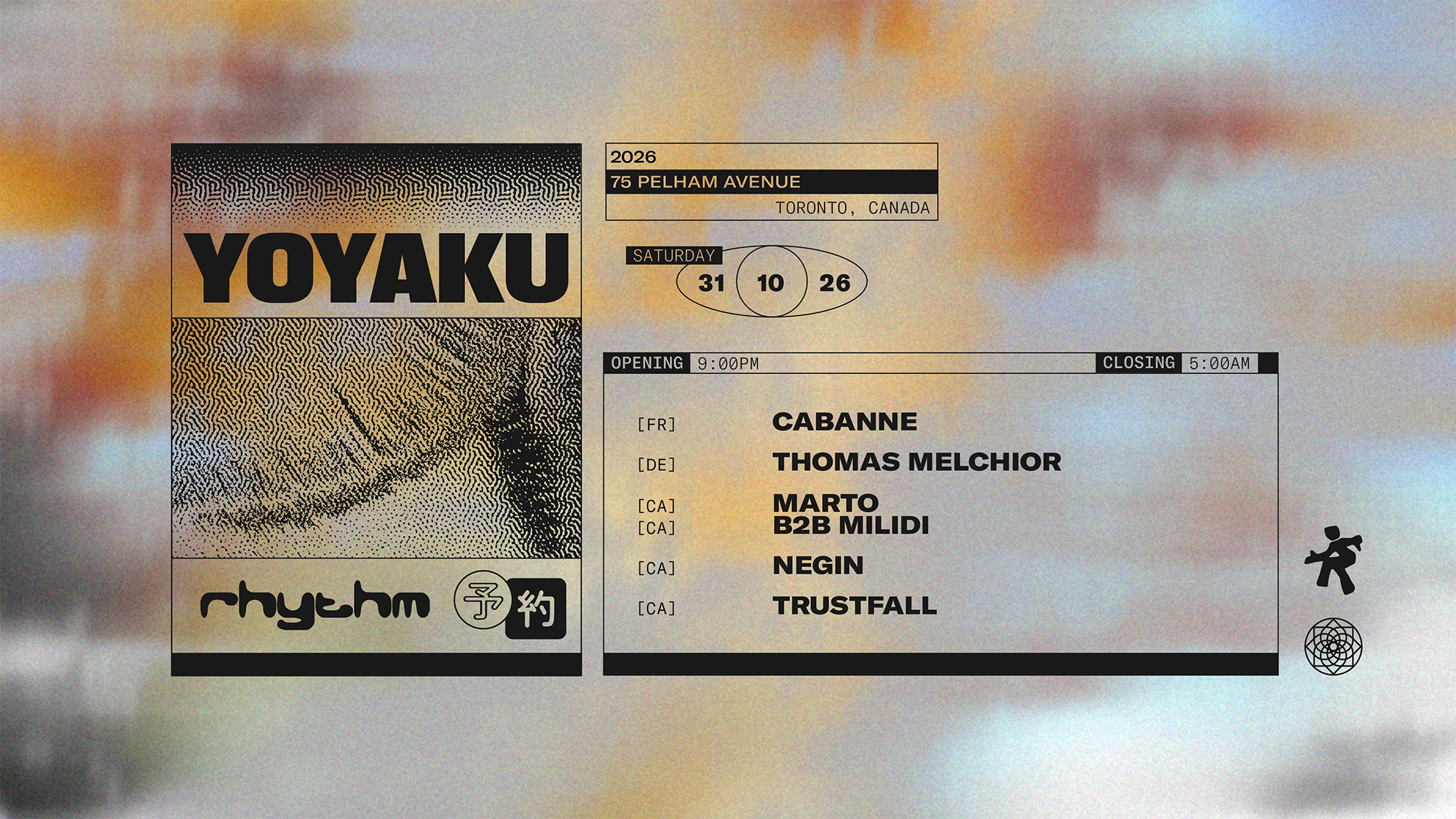 Yoyaku X Rhythm: Halloween Special flyer