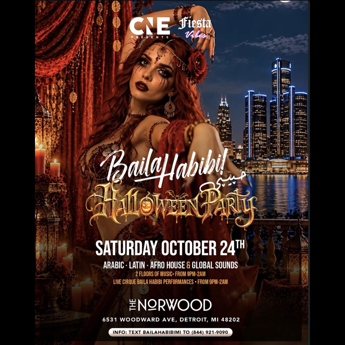 BAILA HABIBI: HALLOWEEN PARTY
