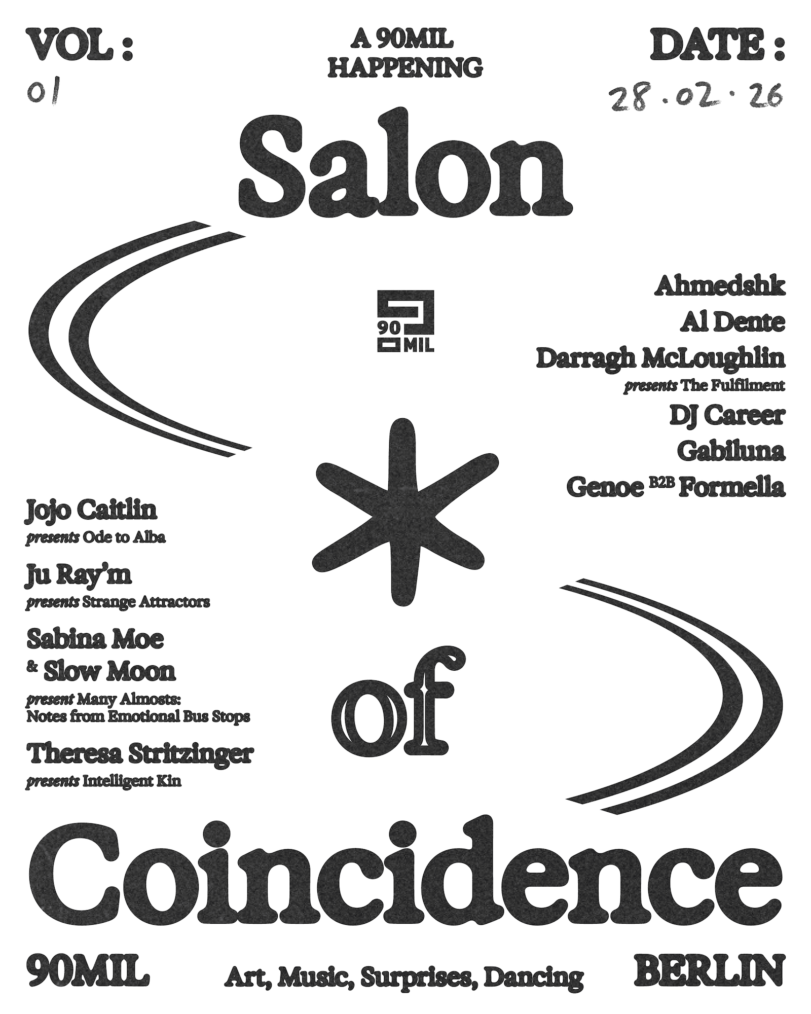 Salon of Coincidence: Vol 01