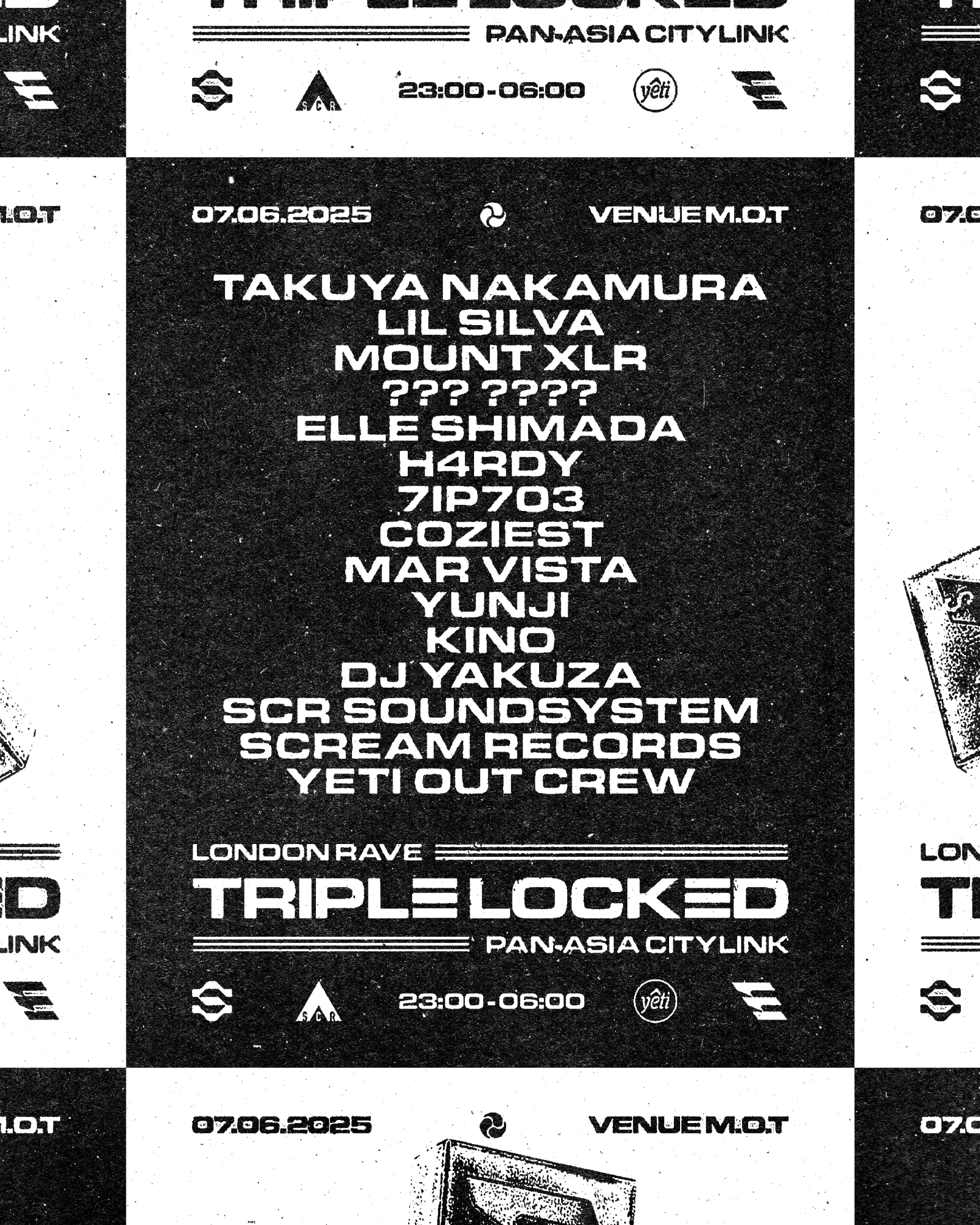 Eastern Margins x SCR x Yeti Out x ScreaM: Takuya Nakamura