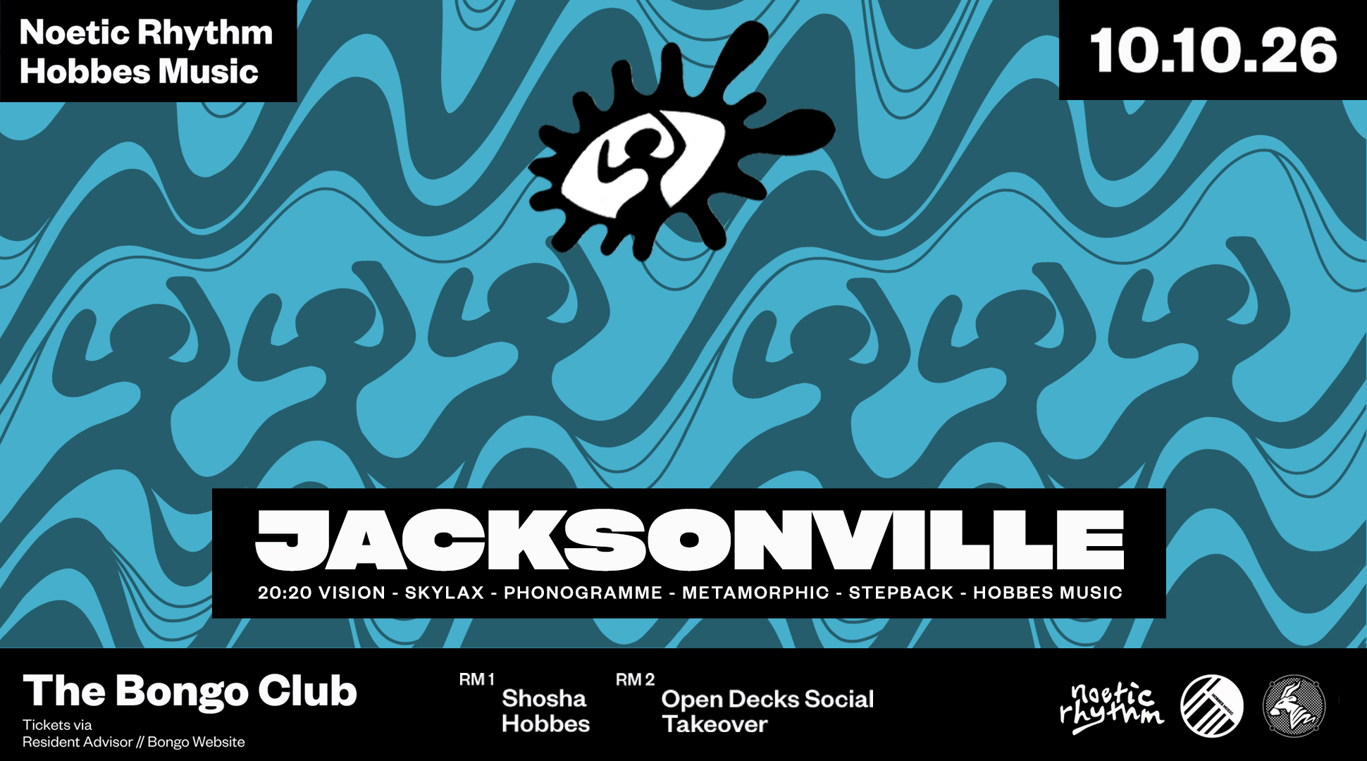 Hobbes Music x Noetic Rhythm: Jacksonville, Shosha, Hobbes + more TBA