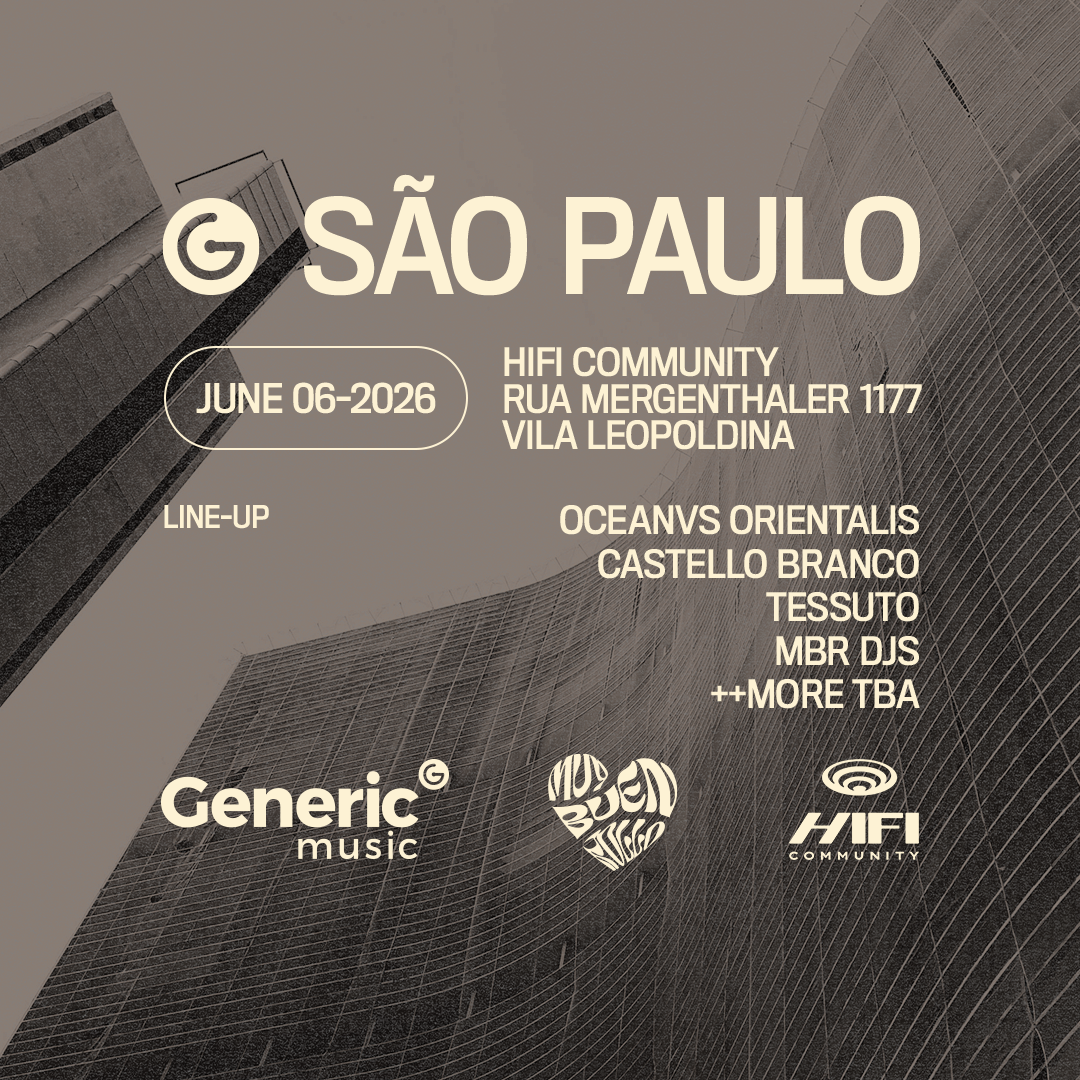 MBR APRESENTA GENERIC MUSIC ISTANBUL C/ Oceanvs Orientalis flyer