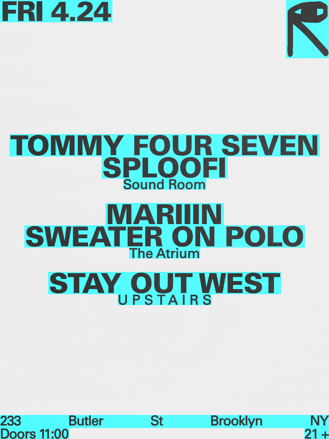 Tommy Four Seven + Sploofi / Mariiin + Sweater On Polo / Stay Out West