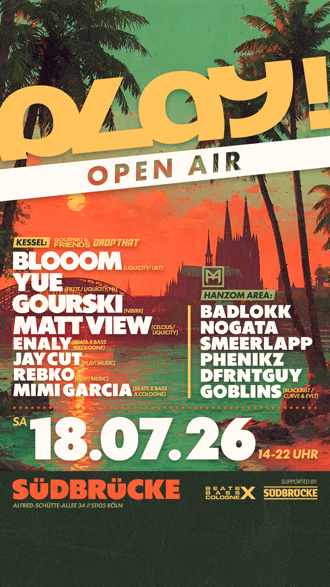 PLAY Open Air / Südbrücke — Südbrücke, Köln