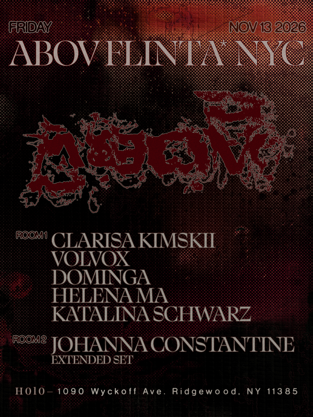 ABOV FLINTA* NYC