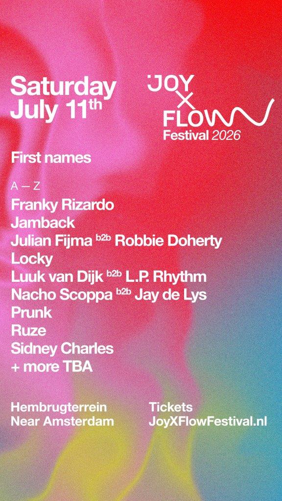 JOY X FLOW festival