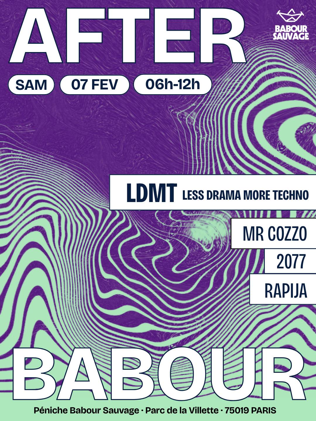 AFTER BABOUR: Ldmt W/ Mr Cozzo, 2077, Rapija