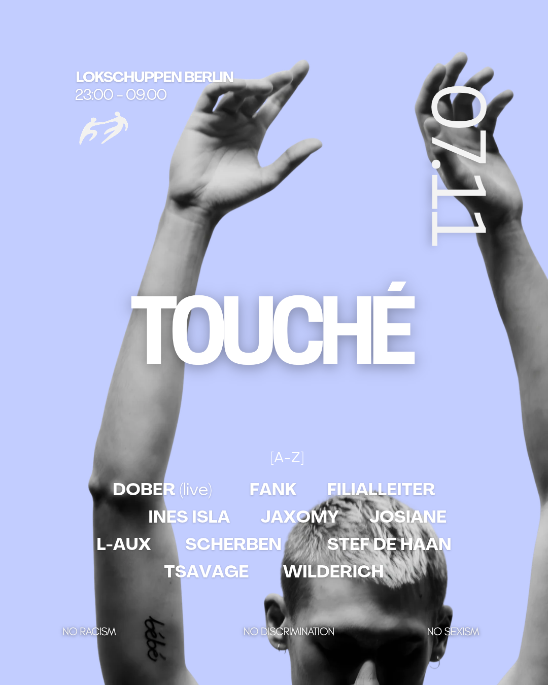 TOUCHÉ KLUB NIGHT w./ [240KMH] Wilderich, ines isla, Stef de Haan