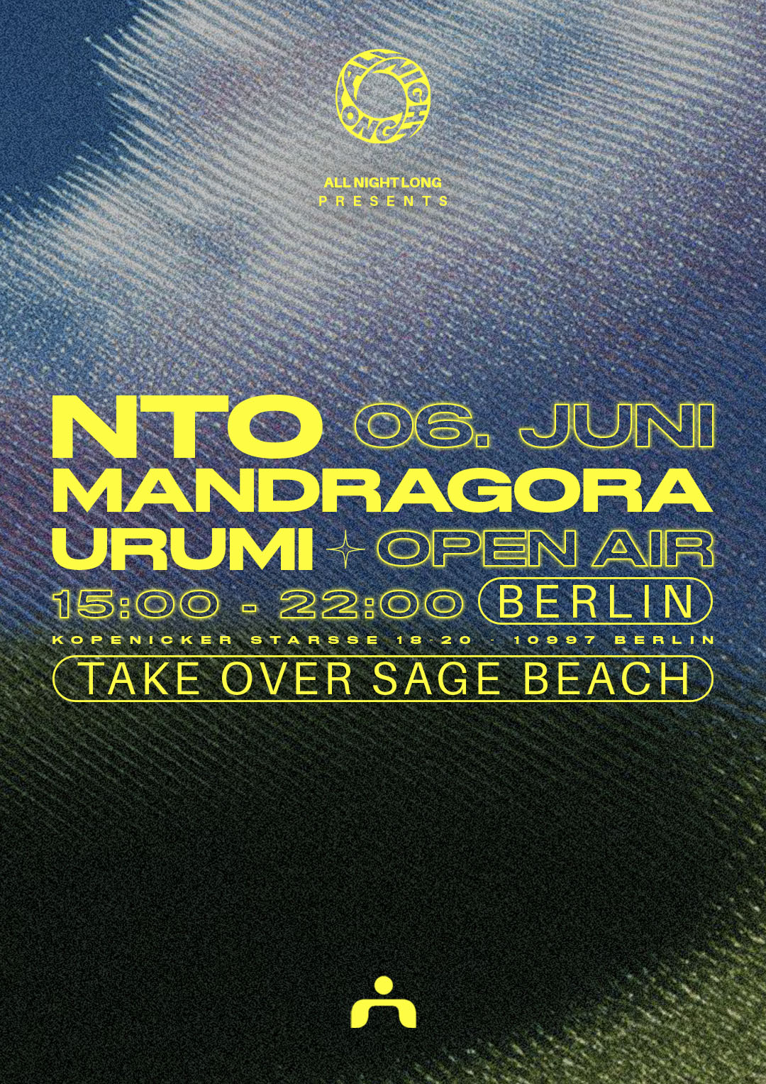 OPEN AIR by All Night Long Label with NTO, Mandragora, Urumi