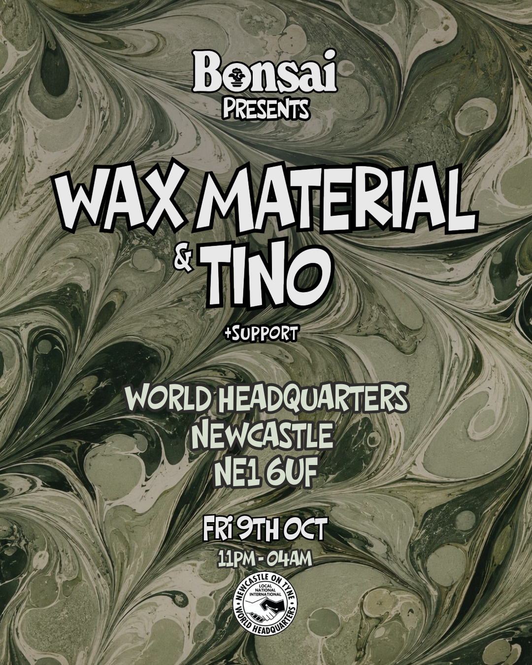 Bonsai presents // Tino & Wax Material