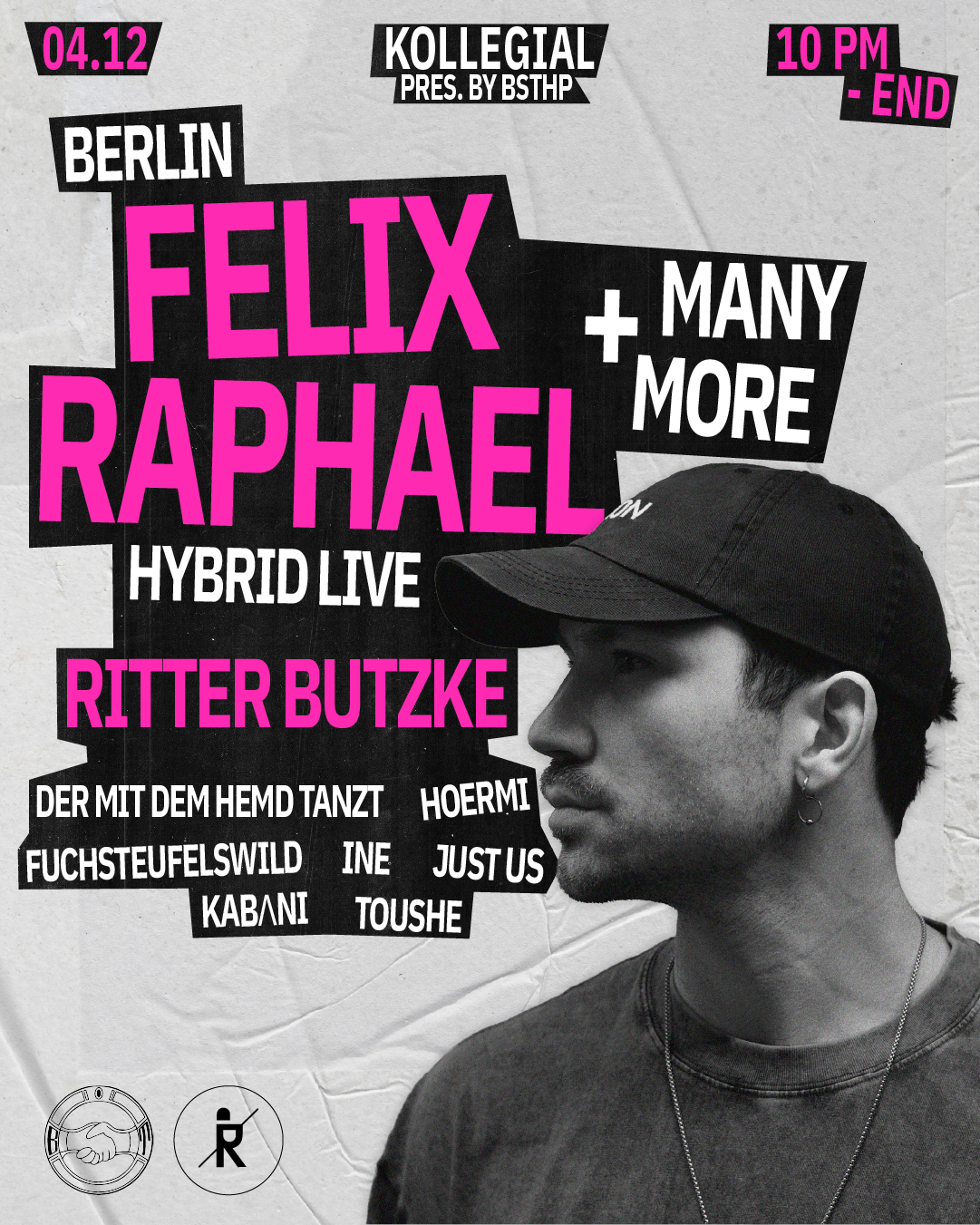 KOLLEGIAL pres. by BSTHP - with Felix Raphael [ hybrid LiVE ] and many more