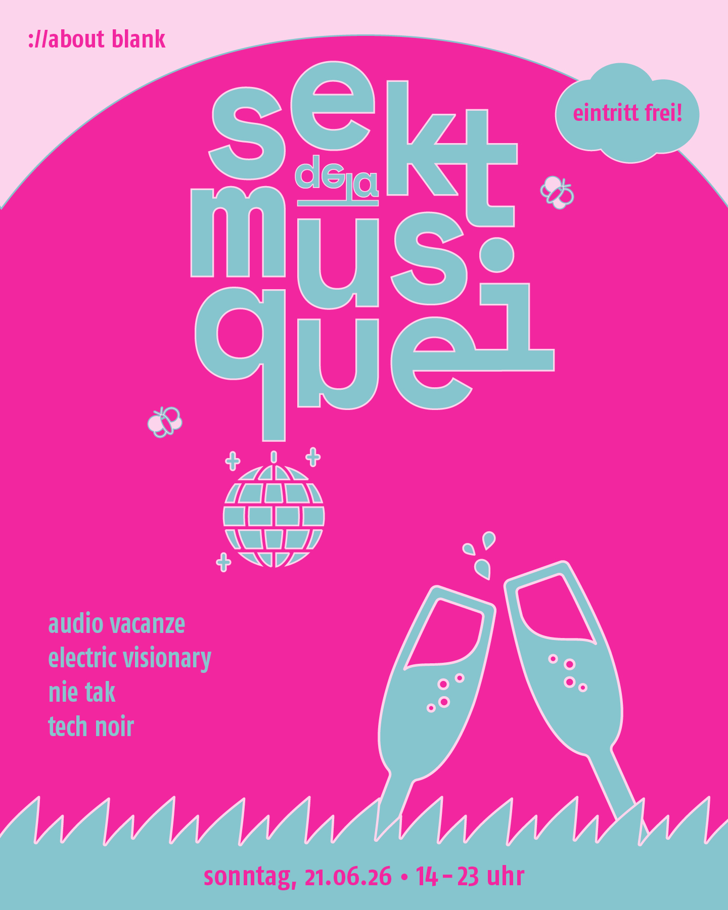 ://sektgarten x sekt De La Musique [free entry & open air]