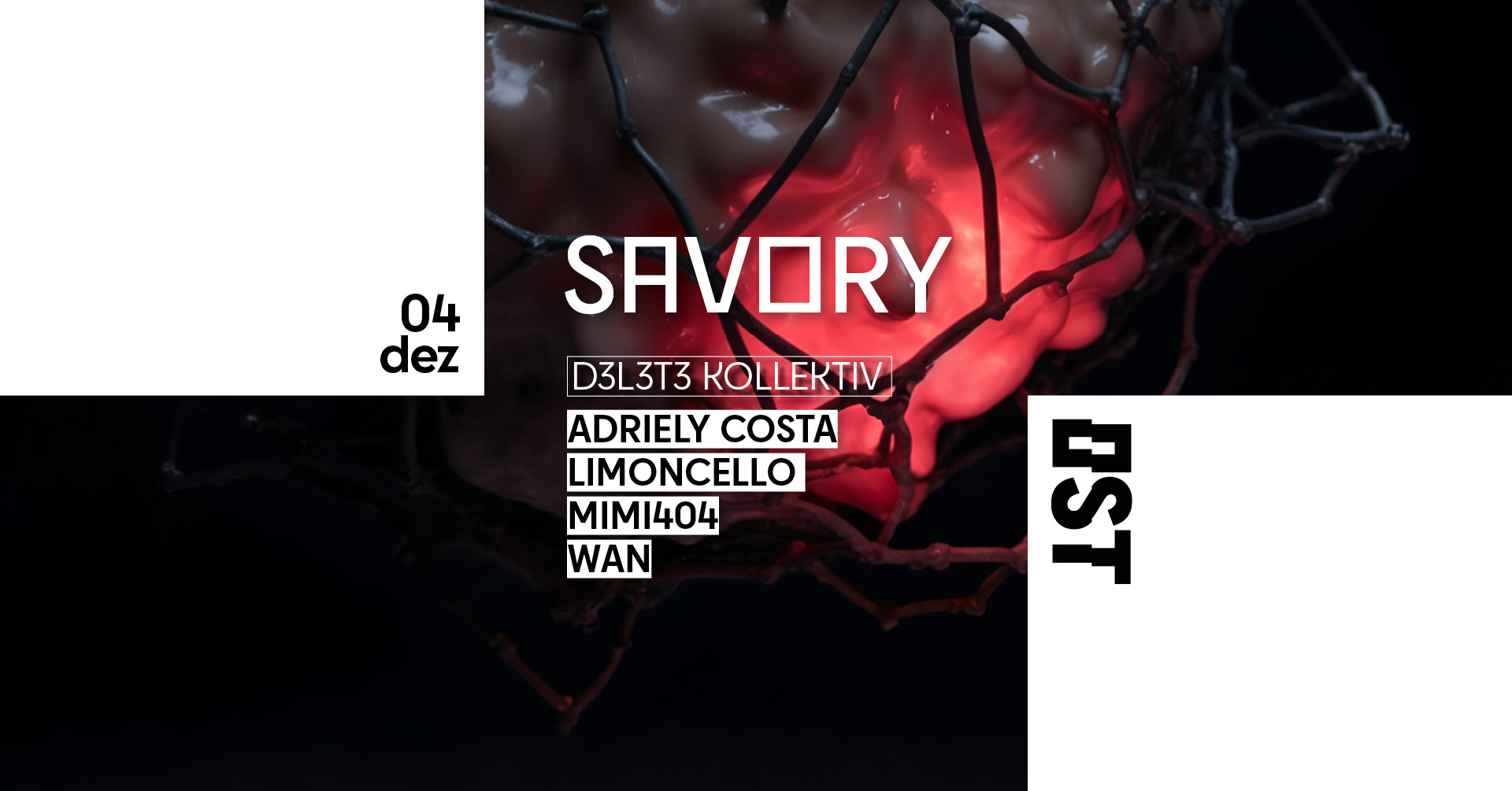 (5€) Savory - Techno Every Thursday