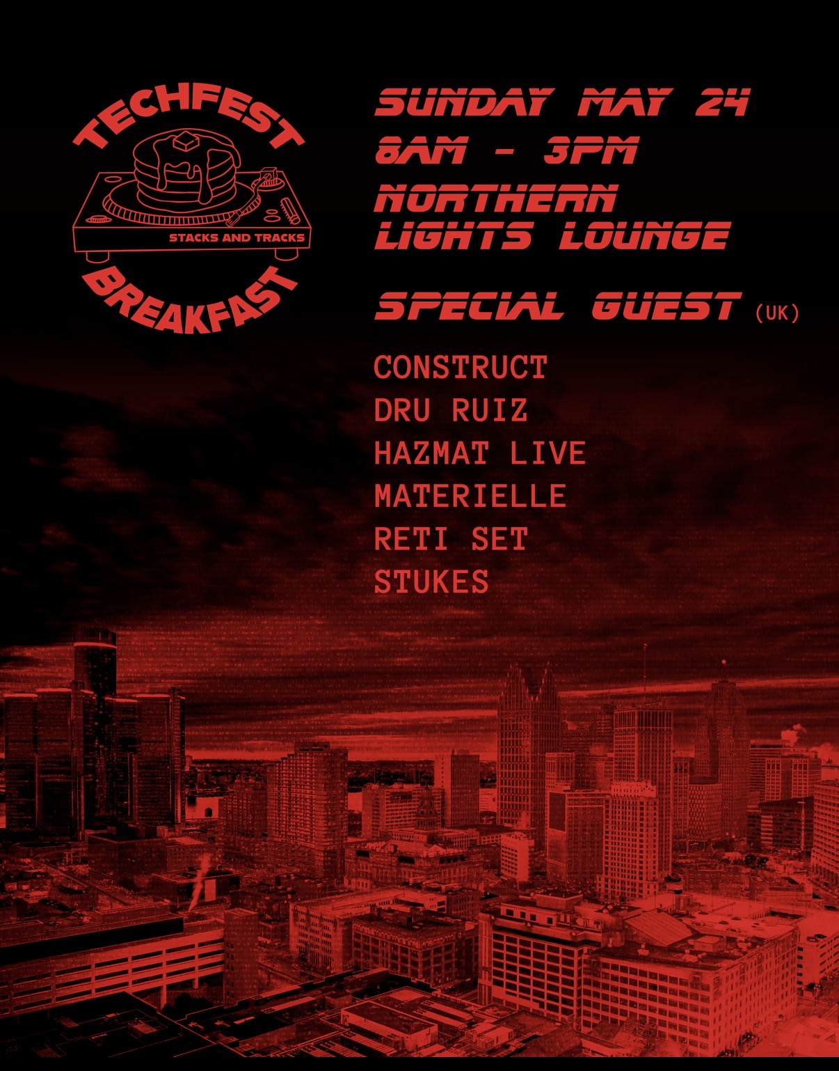 Techfest Breakfast - Stacks & Tracks 2026