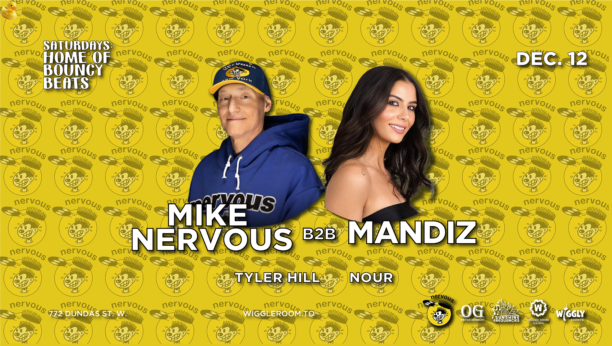 Nervous Records: Mike Nervous & Mandiz [extended Set] flyer