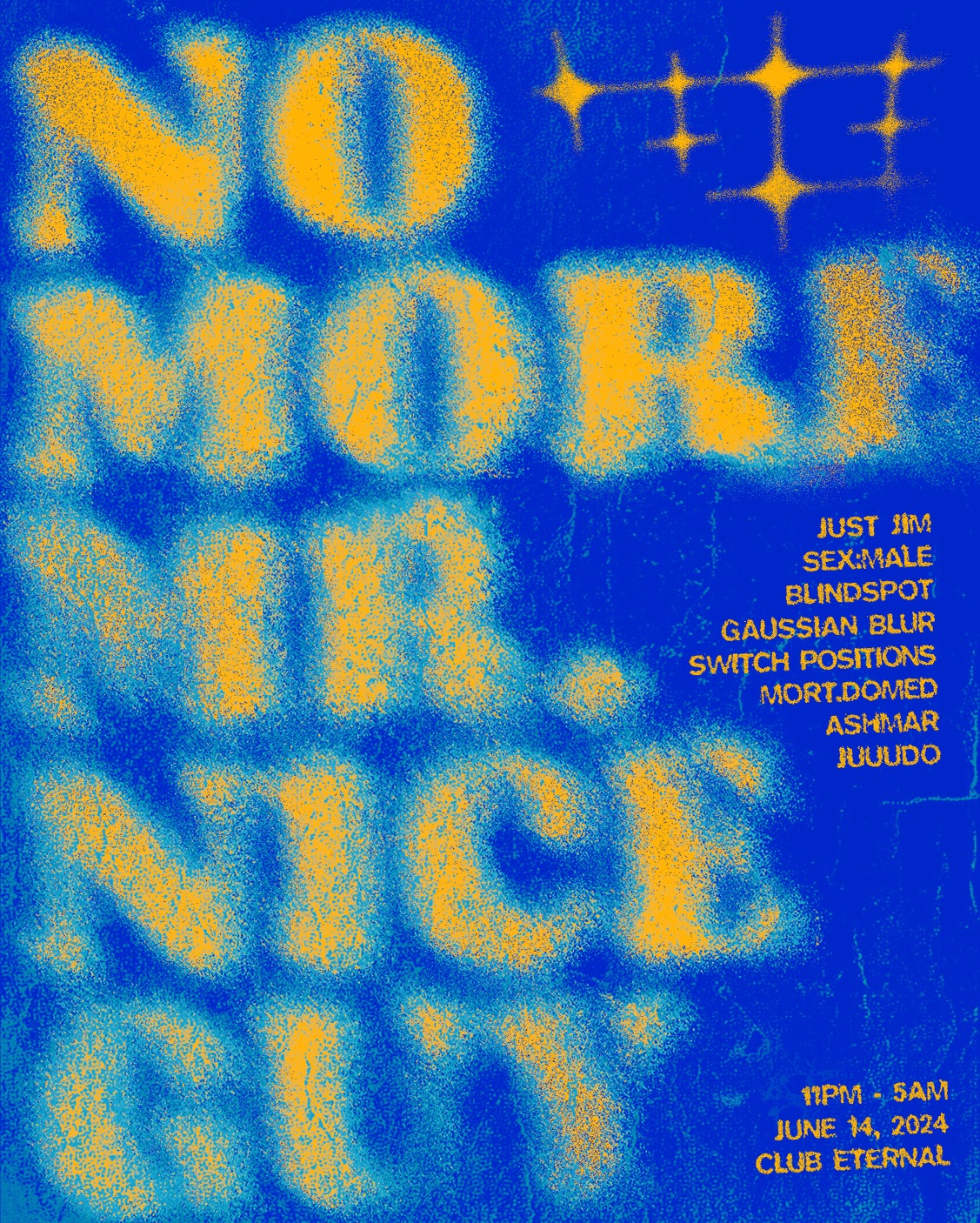 No More Mr. Nice Guy a Club Eternal, Austin · Biglietti