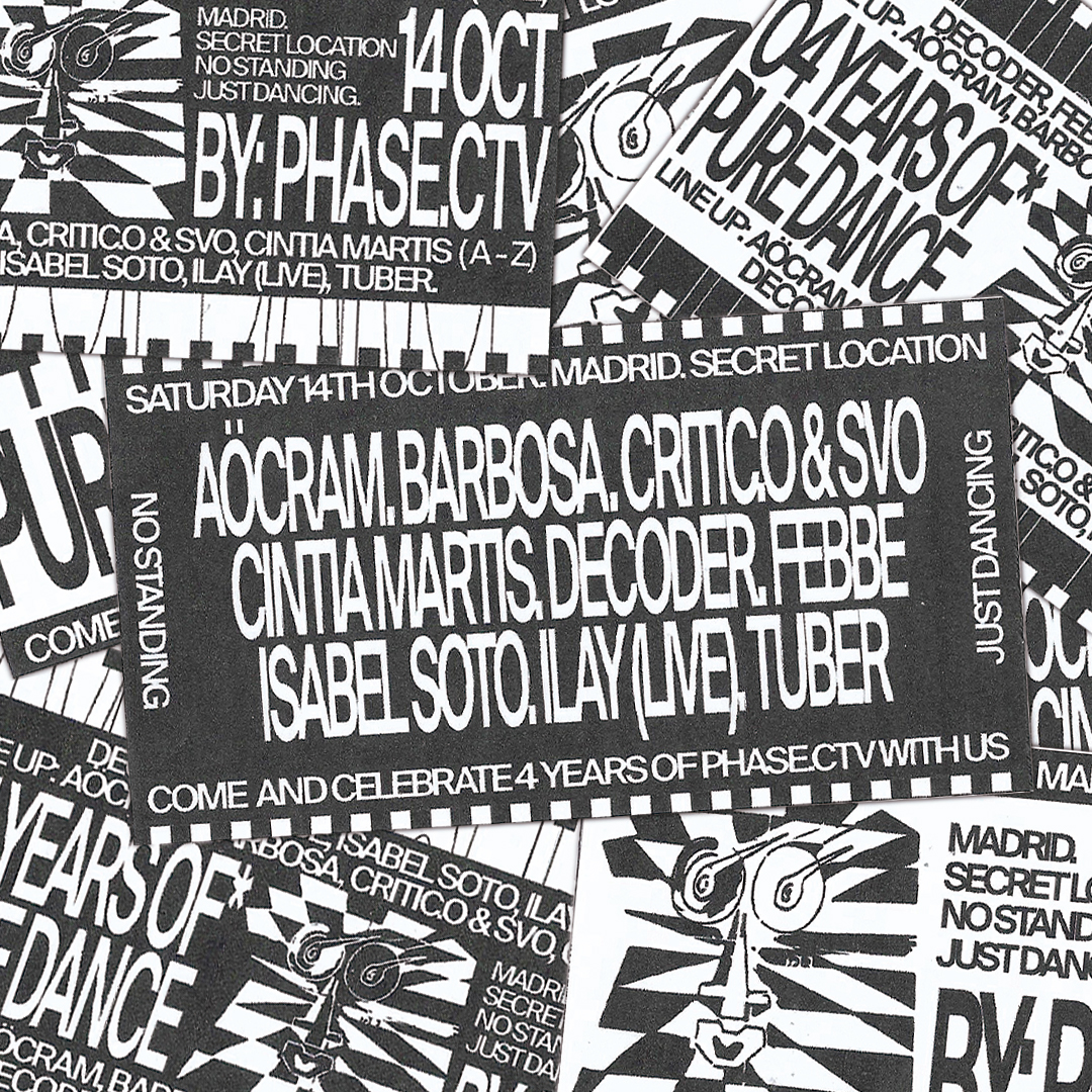 PHASE.CTV: 4 Years Of Pure Dance flyer