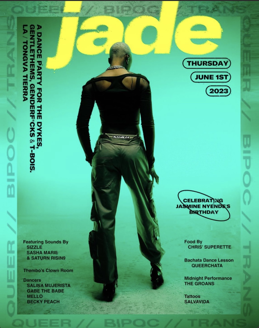 JADE | a queer dance party at Oracle Tavern, Los Angeles