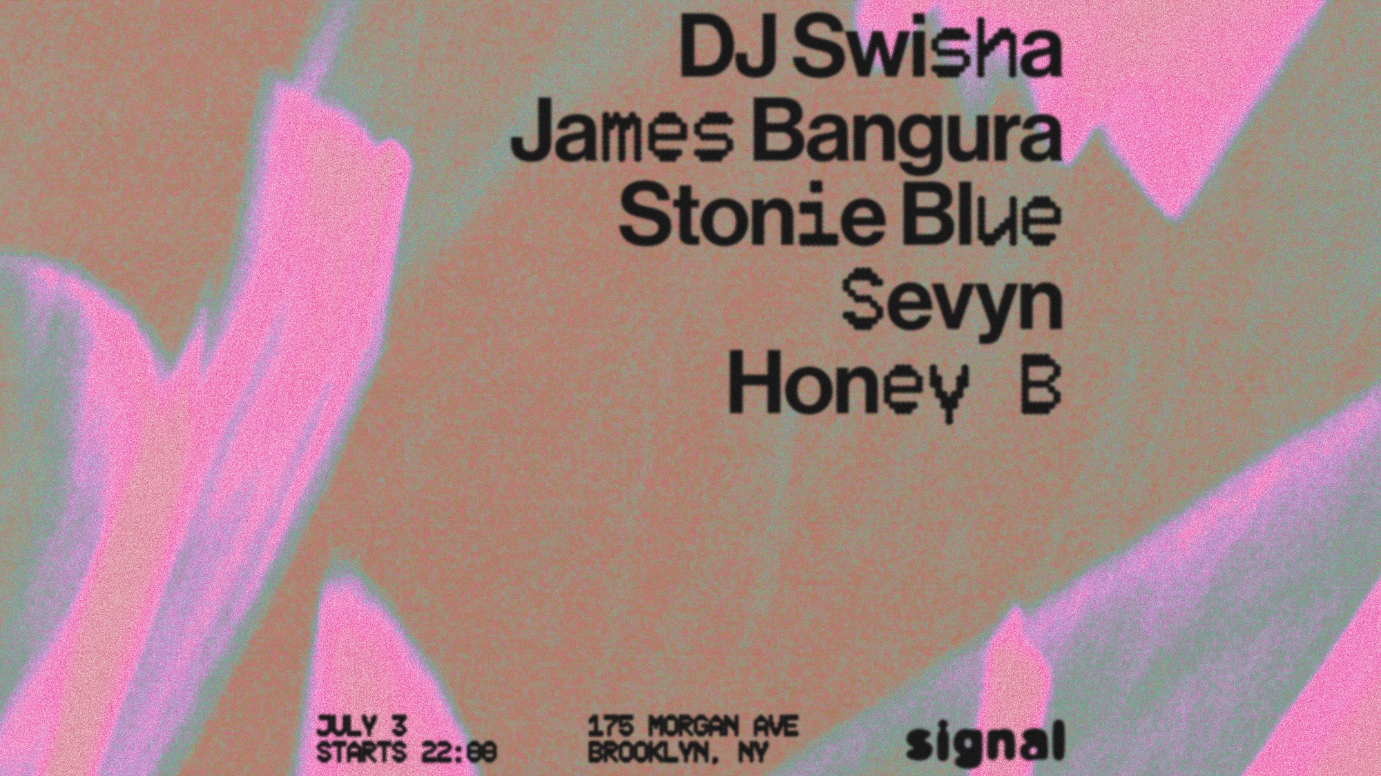 DJ Swisha, James Bangura, Stonie Blue, Sevyn, Honey B