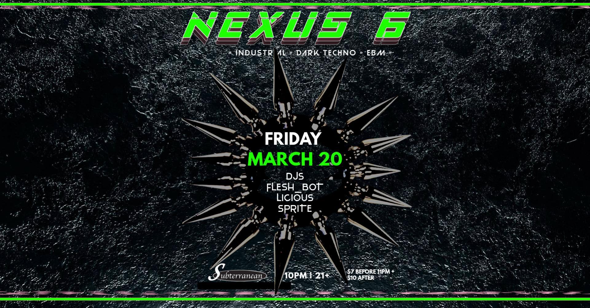 Nexus 6: Dark Industrial Techno