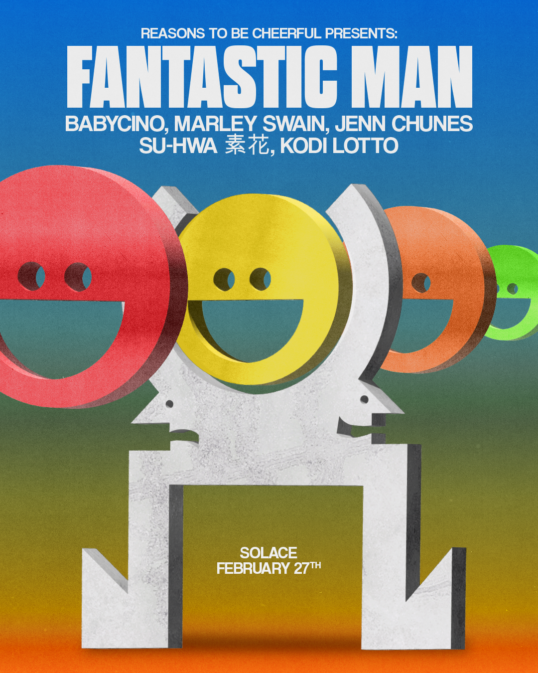 Reasons To Be Cheerful: Fantastic Man
