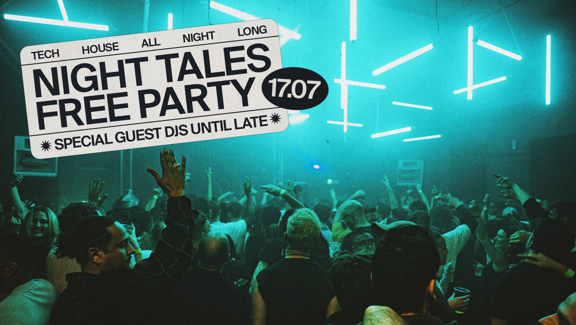 Night Tales: FREE Tech House Party