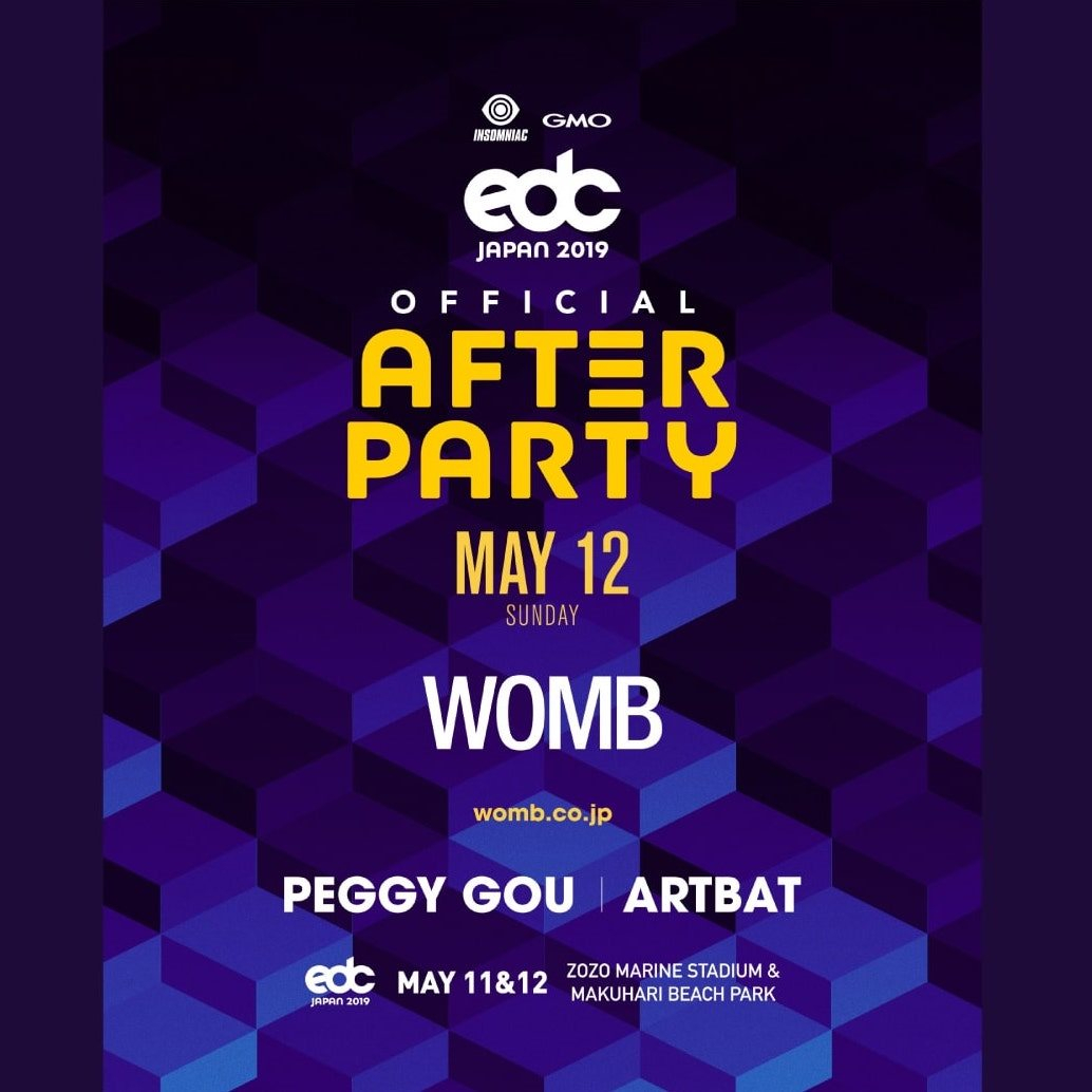 EDC Japan 2019 Official After Party at WOMB, Tokyo