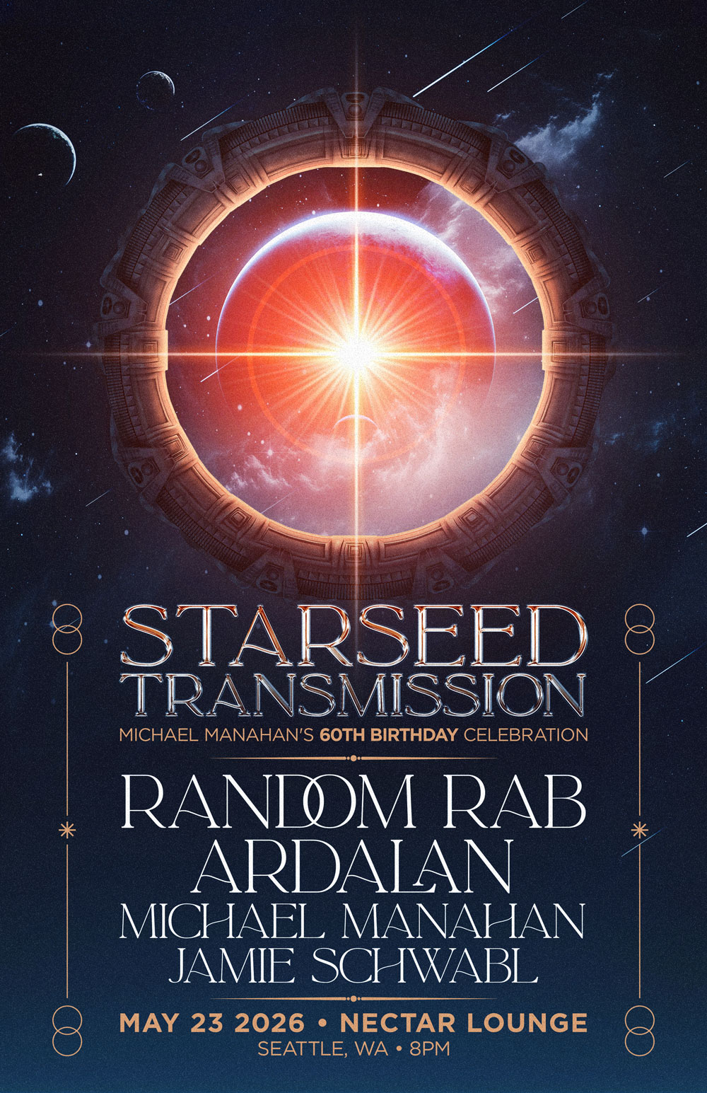 RANDOM RAB + Ardalan plus Michael Manahan, Jamie Schwabl