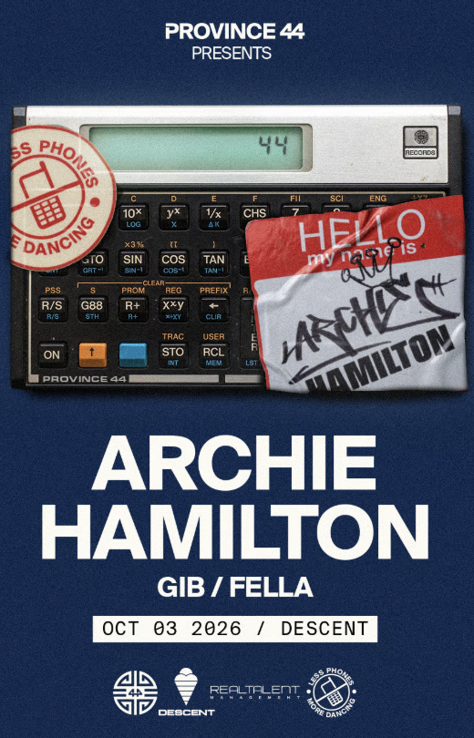 PROVINCE 44 presents Archie Hamilton